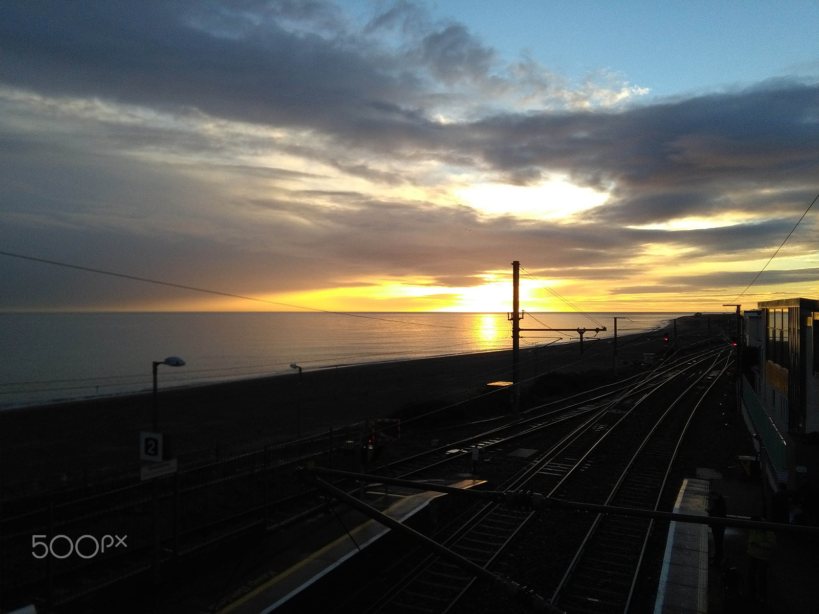 HUAWEI Y6 sample photo. Across the tracks photography