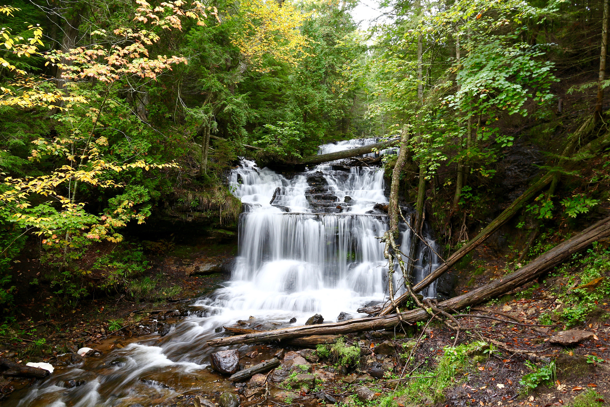 Canon EOS 100D (EOS Rebel SL1 / EOS Kiss X7) sample photo. Wagner falls photography