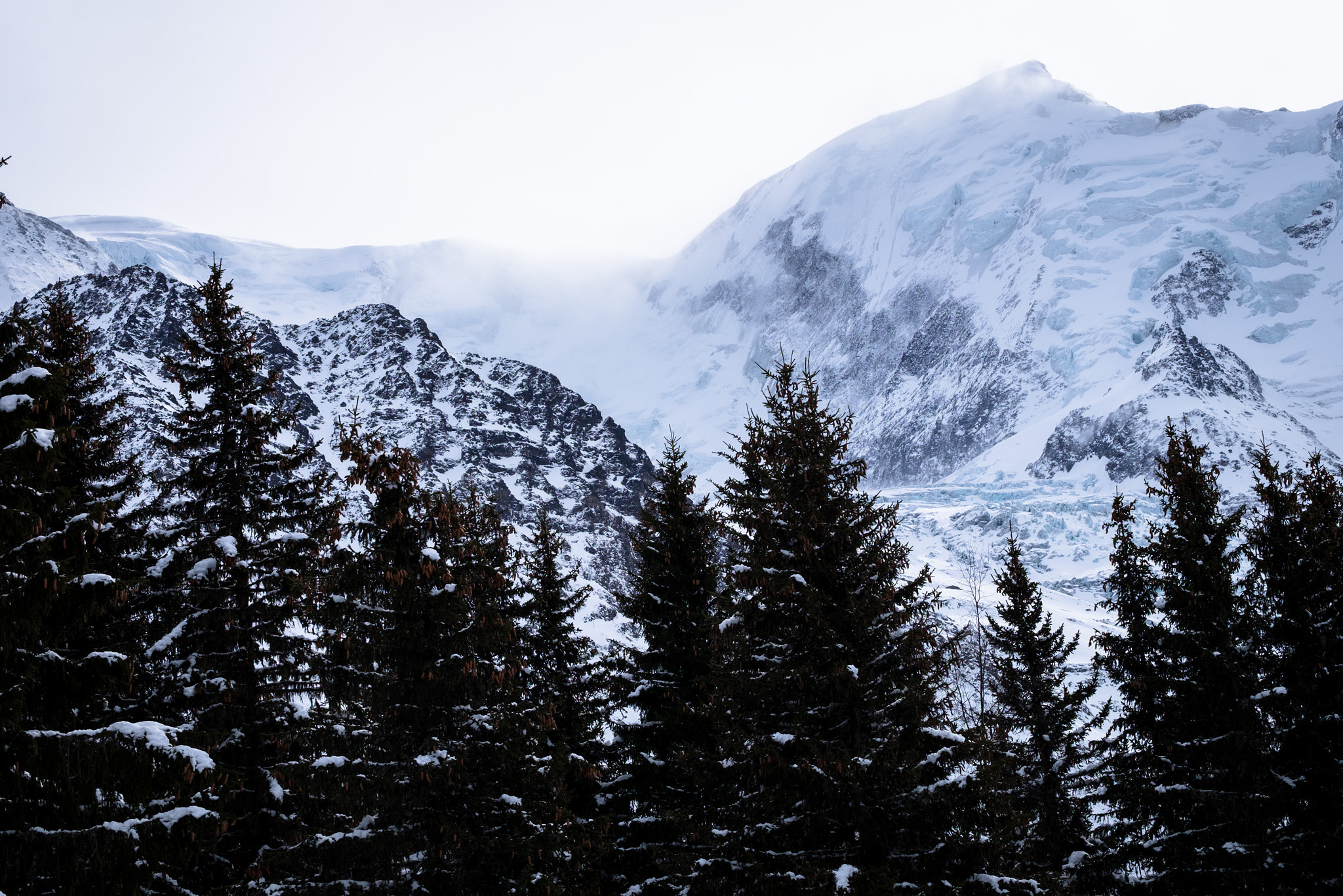 Fujifilm X-T1 + Fujifilm XF 50-140mm F2.8 R LM OIS WR sample photo. Winter mountains photography