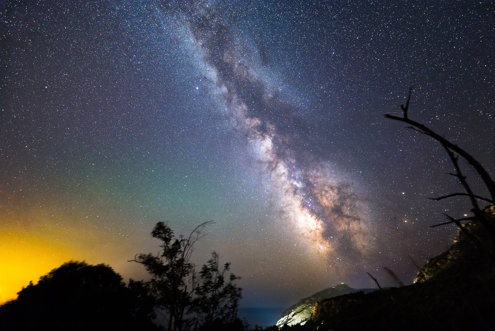 Samyang 14mm F2.8 ED AS IF UMC sample photo. Milky way photography