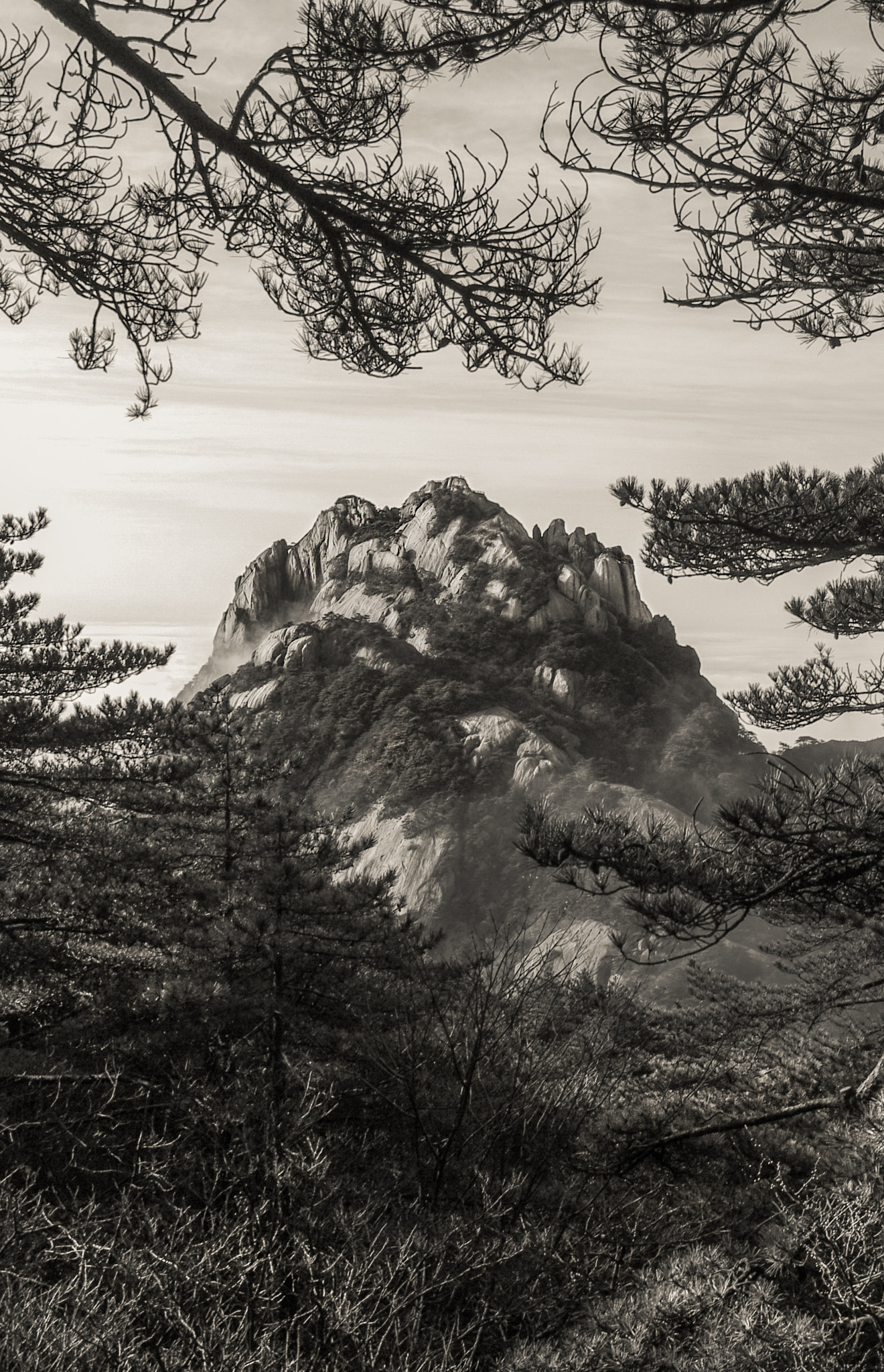 Pentax K-7 sample photo. Huangshan mountain no. 21. photography