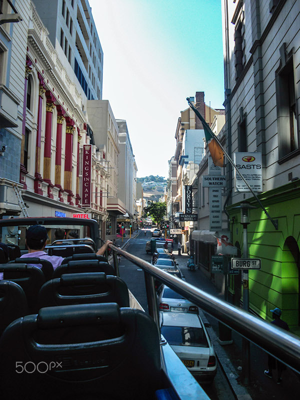Fujifilm FinePix AV110 sample photo. Cape town cityscape photography