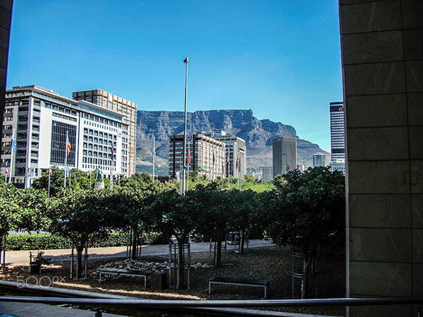 Fujifilm FinePix AV110 sample photo. Cape town cityscape photography