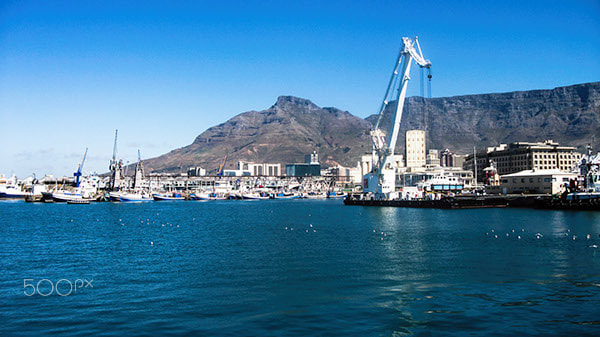 Fujifilm FinePix AV110 sample photo. Cape town cityscape photography