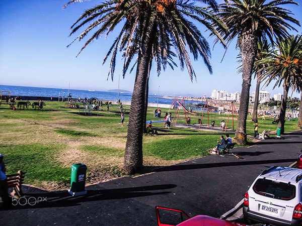 Fujifilm FinePix AV110 sample photo. Cape town cityscape photography