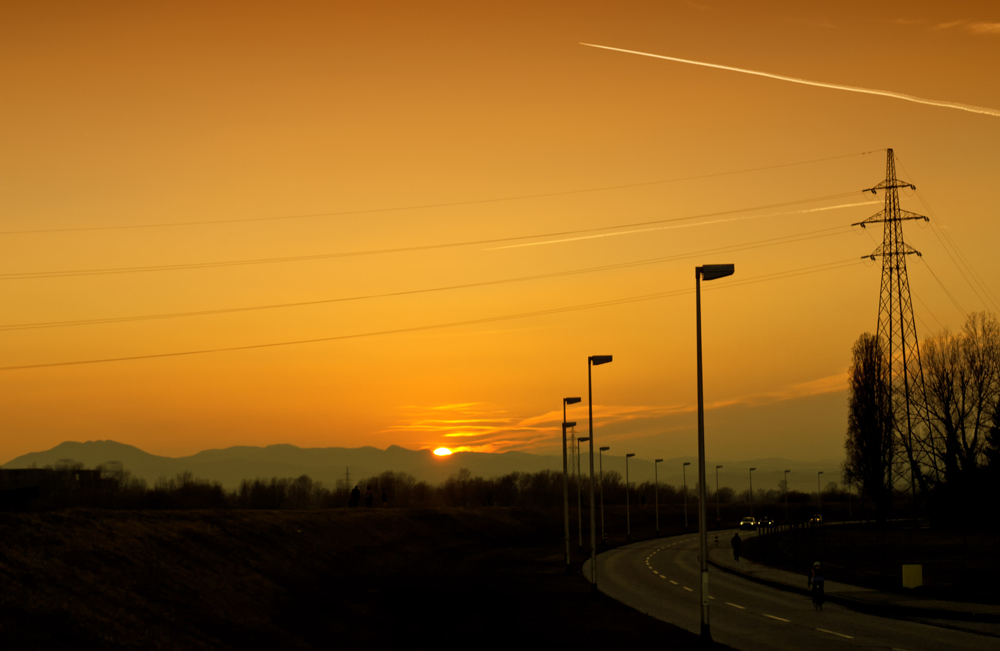 OLYMPUS 14-42mm Lens sample photo. Sunset photography
