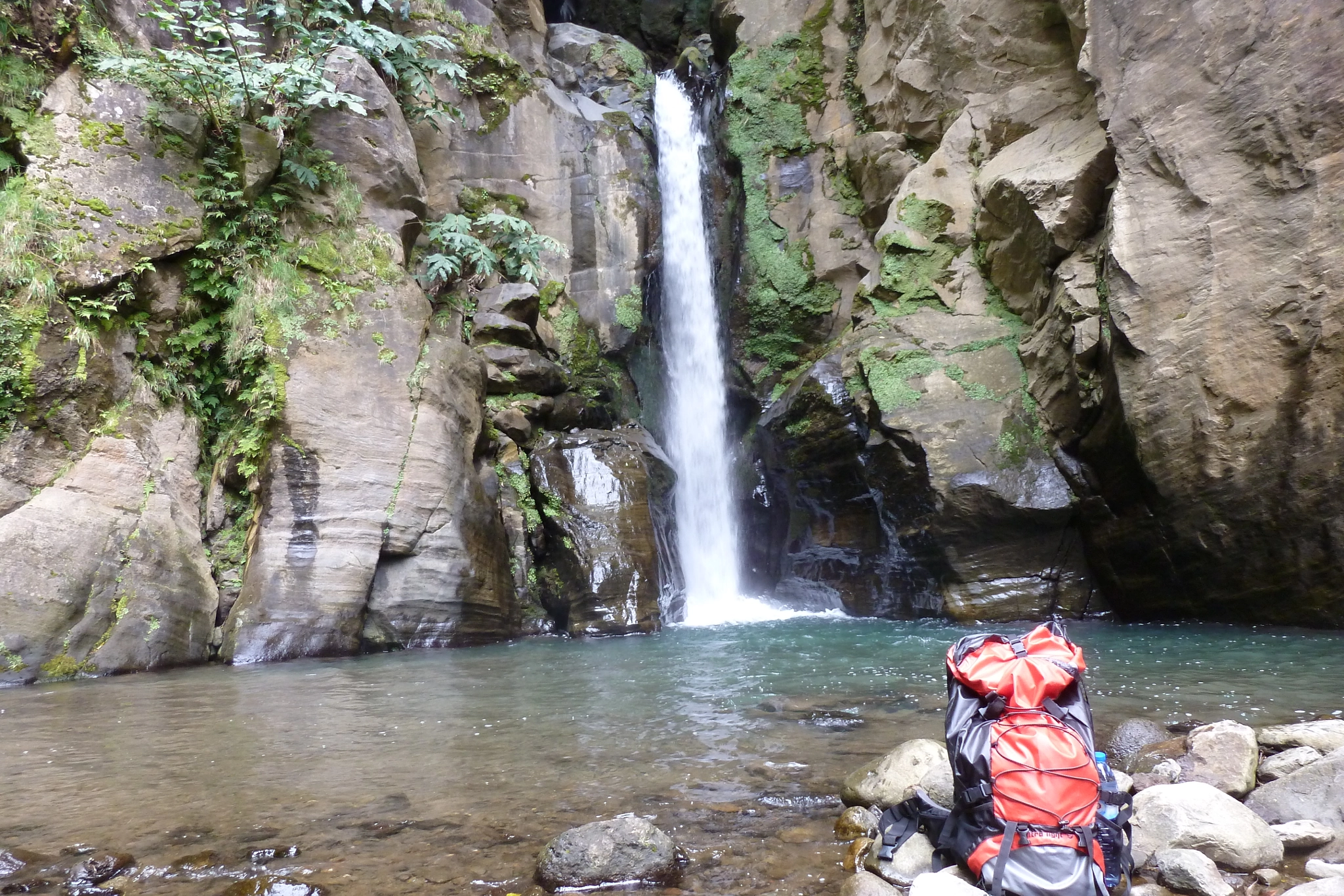 Panasonic Lumix DMC-ZS8 (Lumix DMC-TZ18) sample photo. Waterfall mood photography