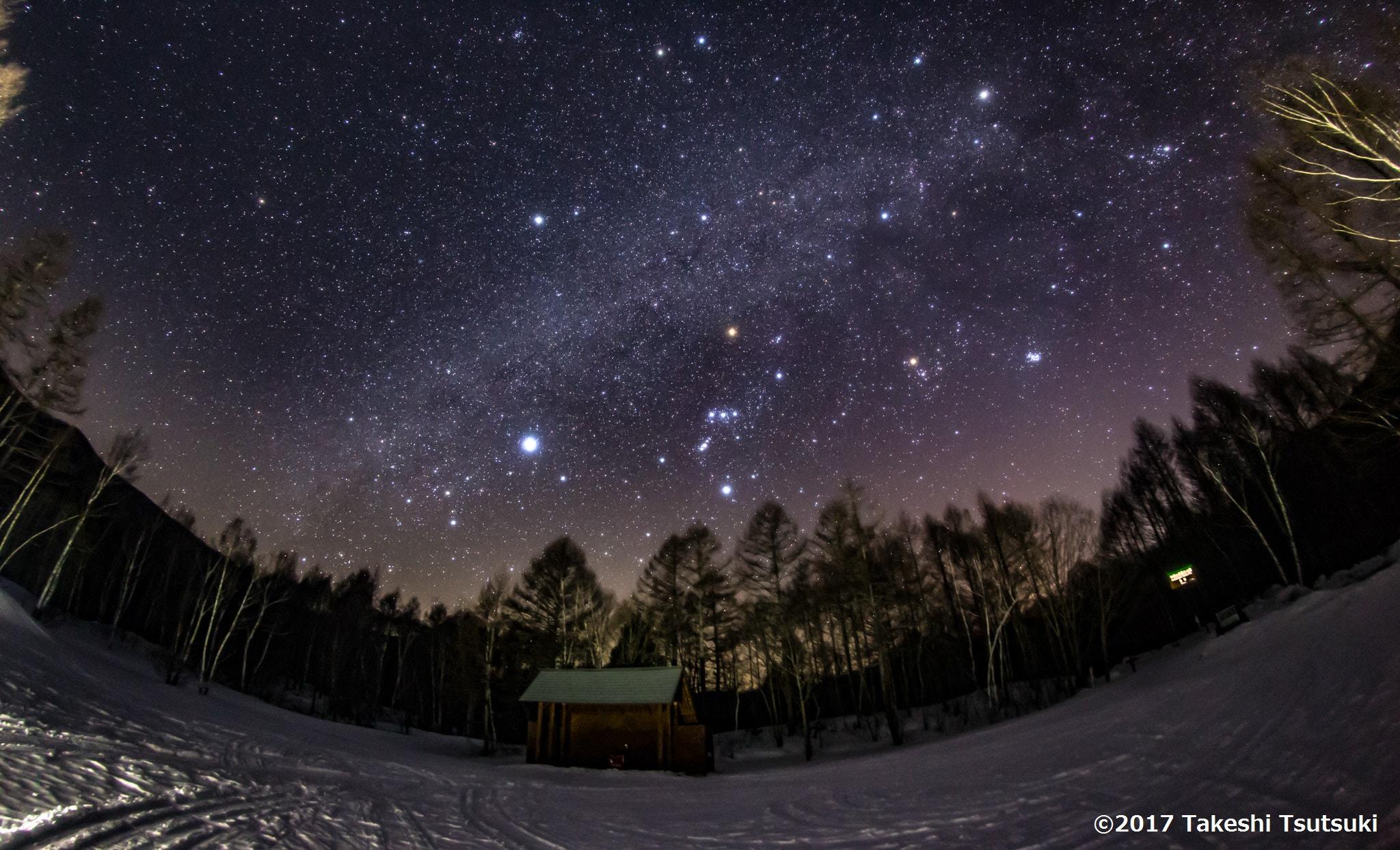 Canon EF 8-15mm F4L Fisheye USM sample photo. 冬の天の川と冬のダイヤモンド photography