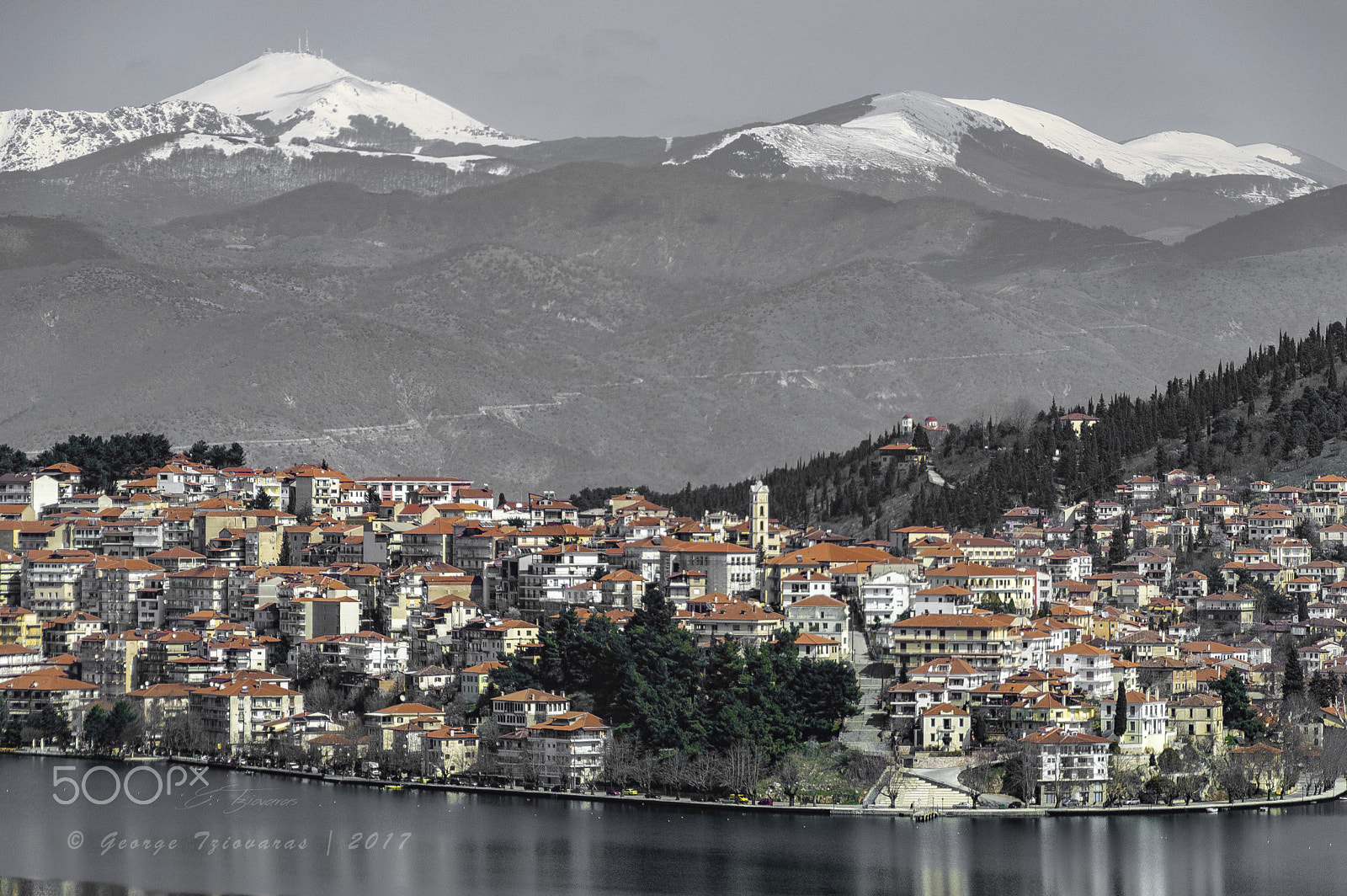 Nikon D3200 sample photo. Kastoria, western macedonia, greece photography