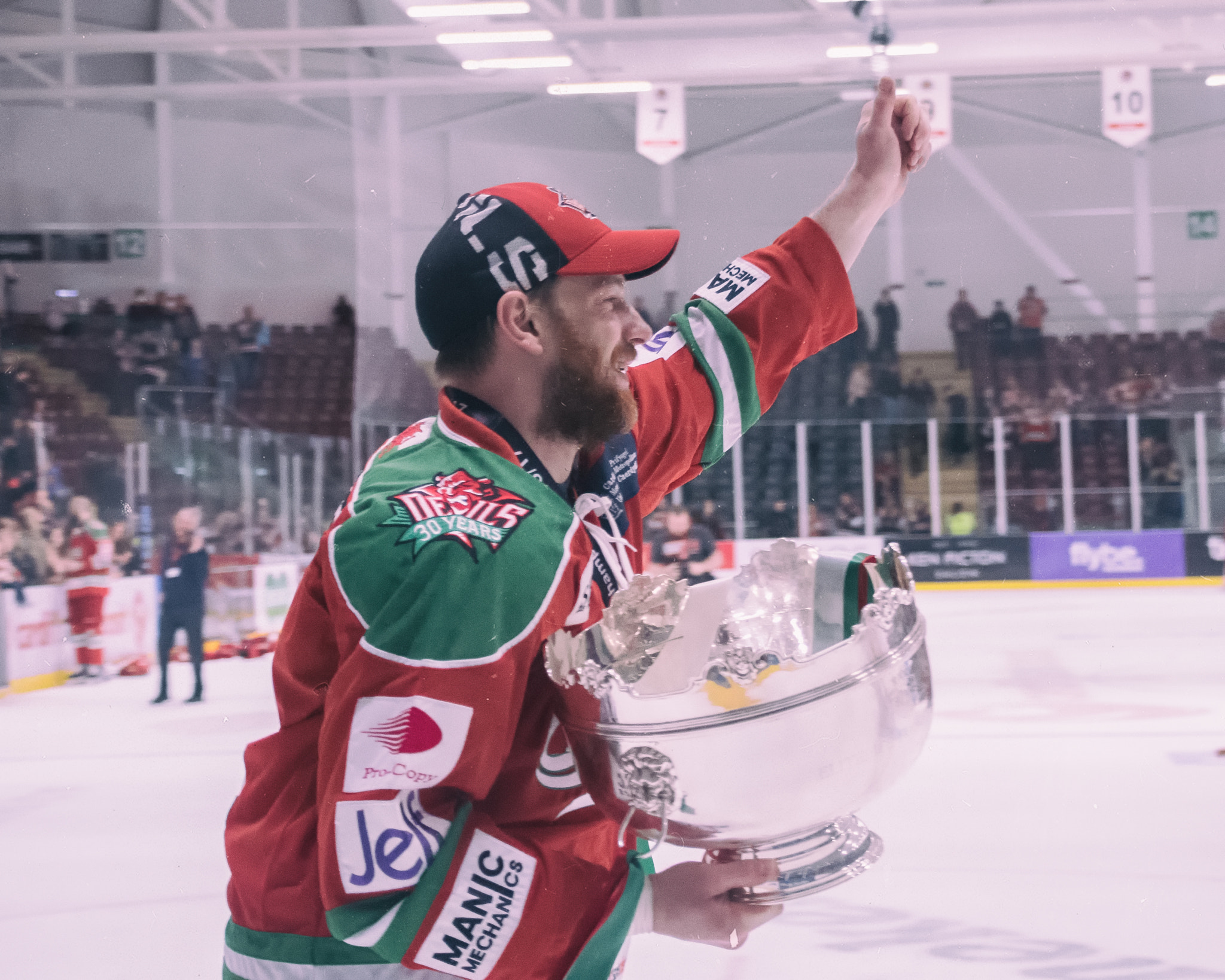 Nikon D500 sample photo. Andrew lord - player coach, cardiff devils photography