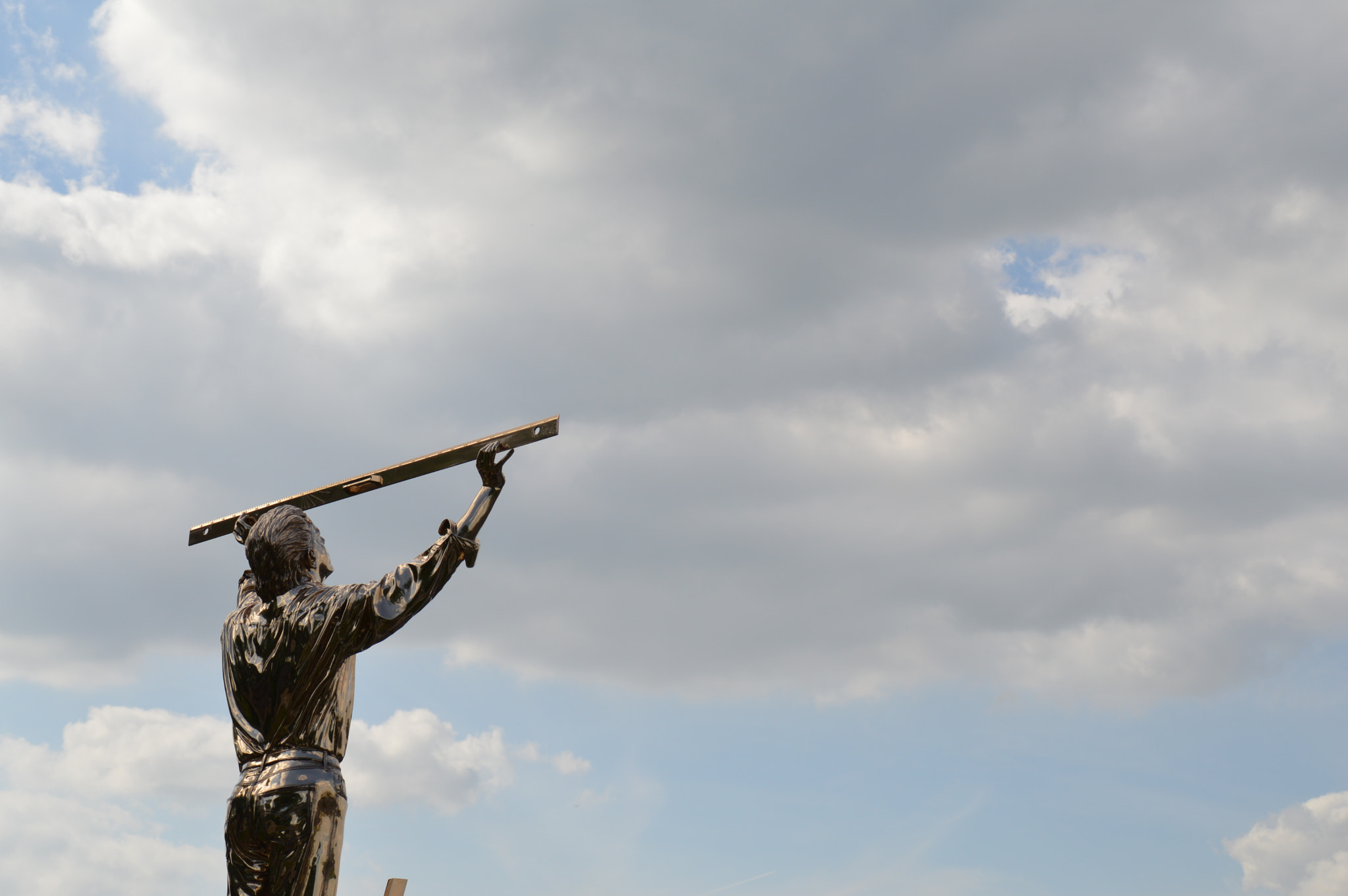 Nikon D3200 sample photo. Clouds mesurement photography