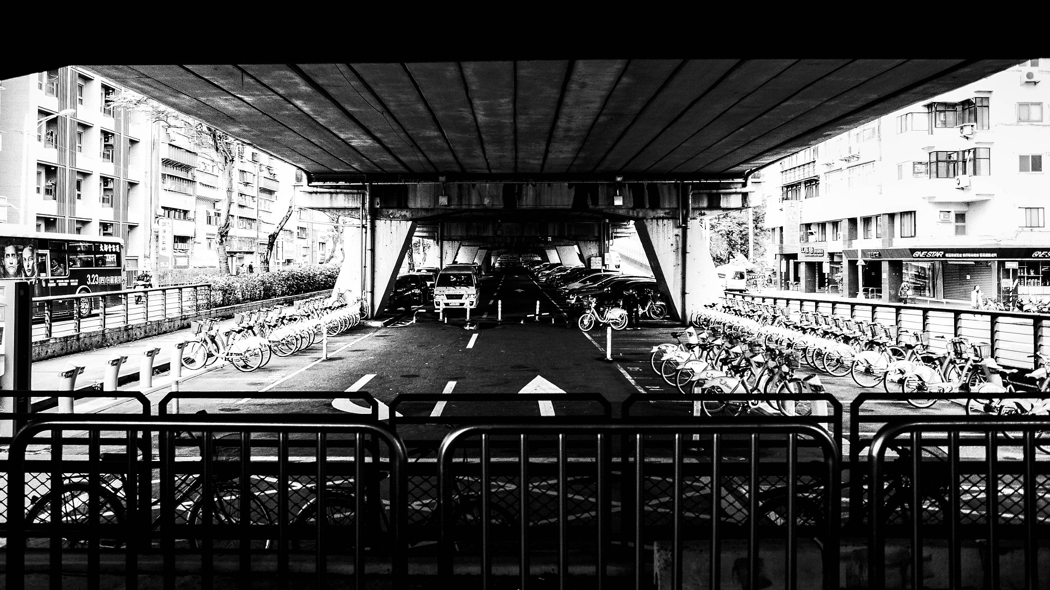 Ricoh GR sample photo. Under the highway photography