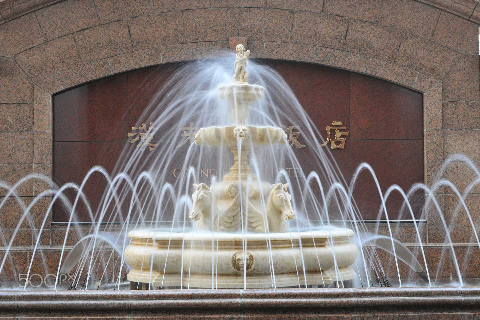Nikon D3X sample photo. 噴水池,噴泉,城市 photography