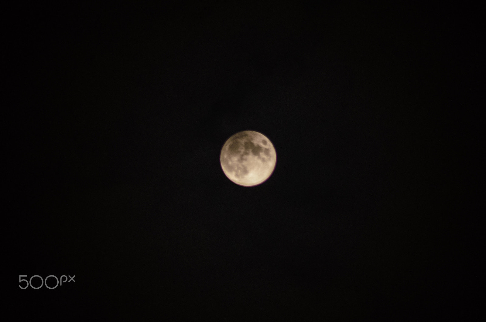 Sigma 70-300mm F4-5.6 APO DG Macro sample photo. Moon photography