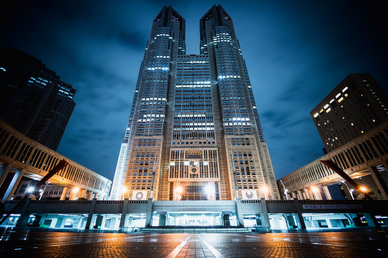 Sony a7 II + Sony E 10-18mm F4 OSS sample photo. Tokyo metropolitan government office building photography