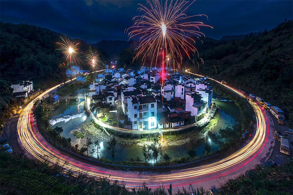 Nikon AF-S Nikkor 14-24mm F2.8G ED sample photo. 圆梦山村 photography