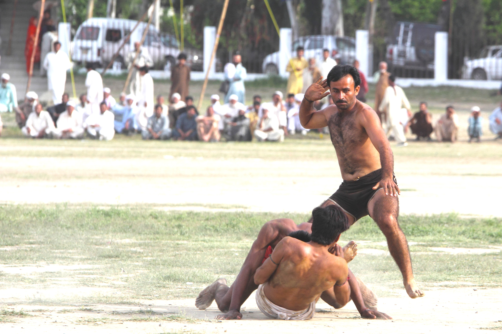 Sigma 70-200mm F2.8 EX DG OS HSM sample photo. Kabaddi photography