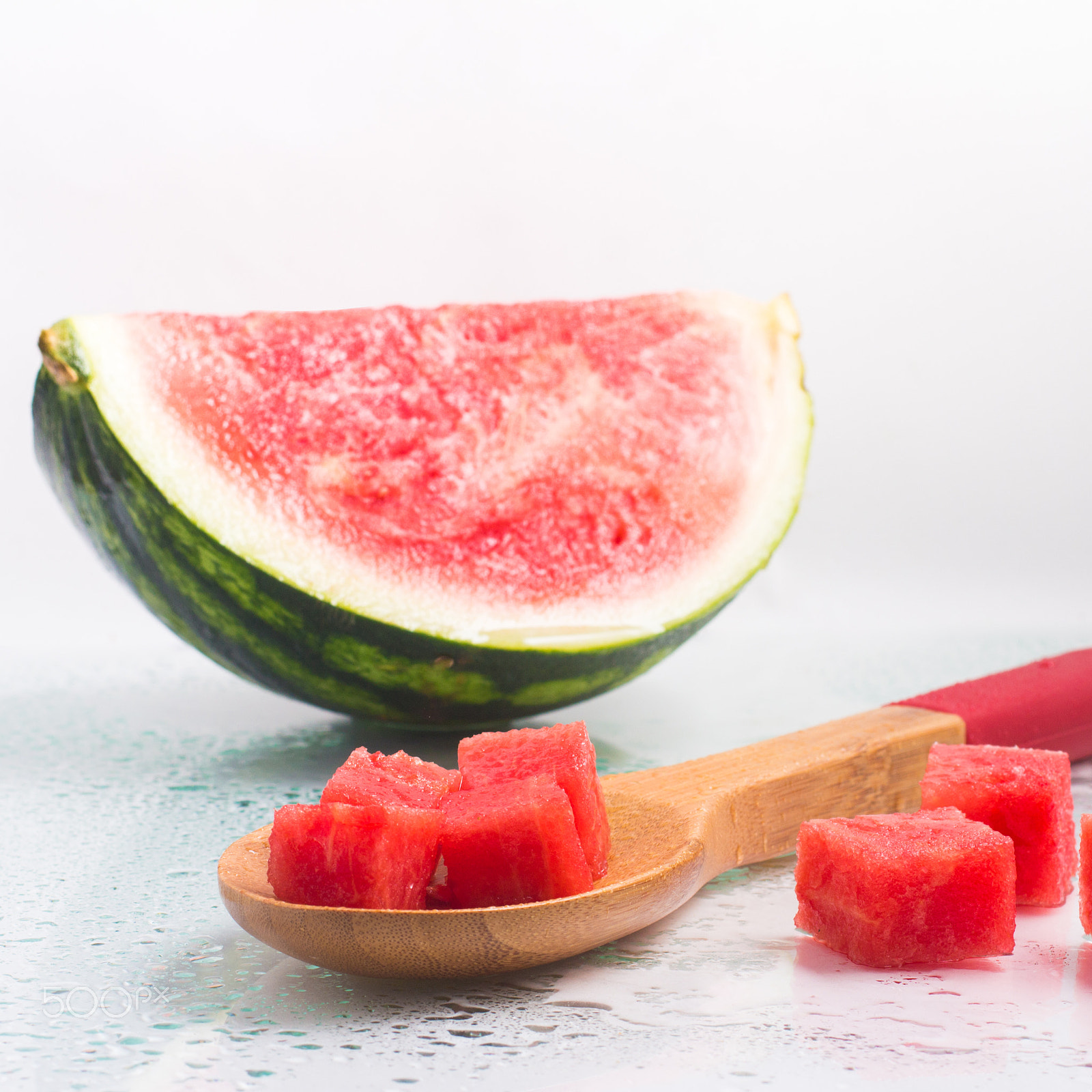 Canon EOS 700D (EOS Rebel T5i / EOS Kiss X7i) sample photo. Refreshing watermelon pieces photography
