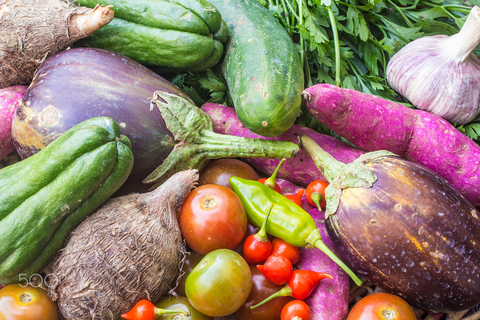 Sigma 50mm f/2.8 EX sample photo. Fresh organic vegetables photography