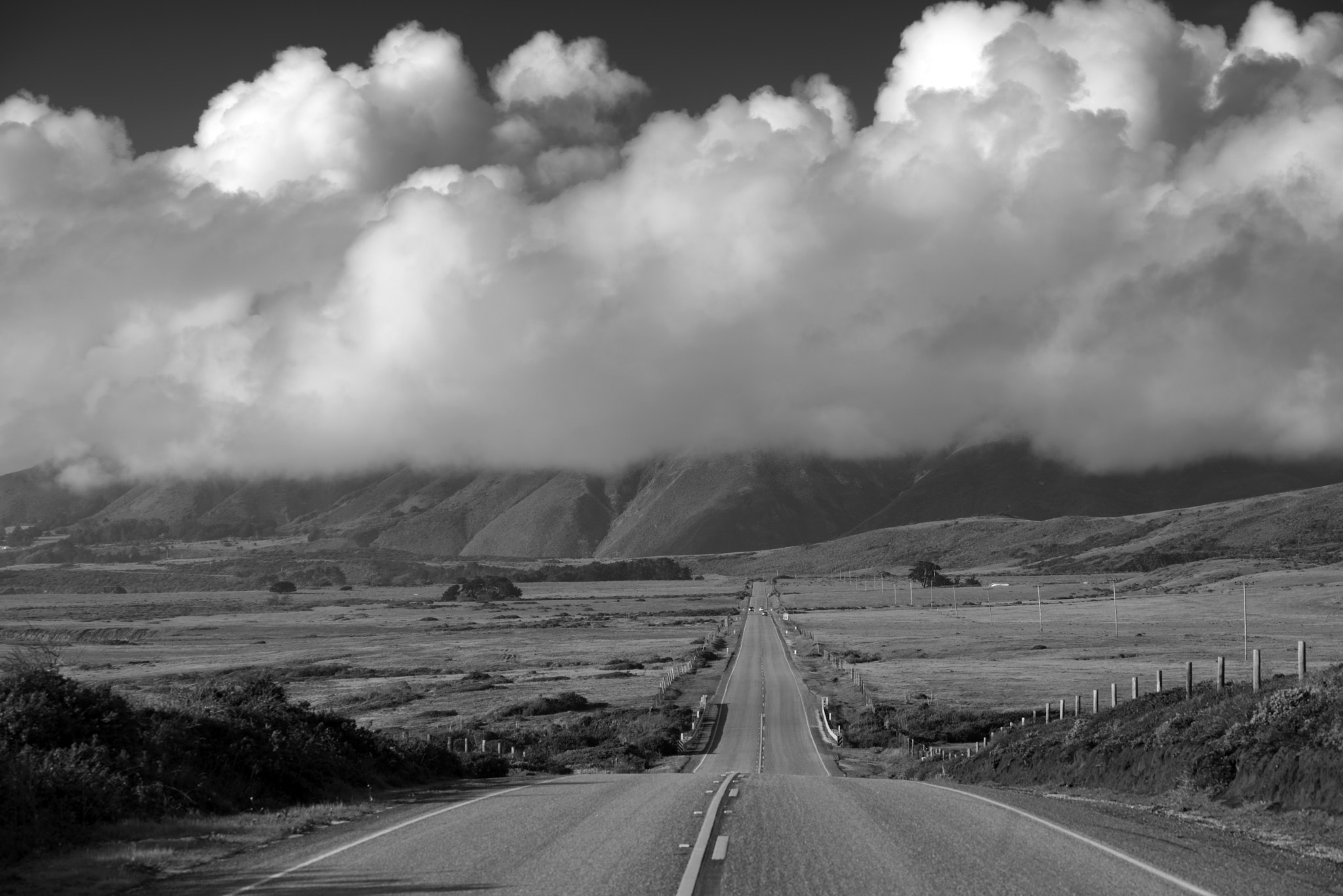 Sony a7R II + Sony FE 70-200mm F4 G OSS sample photo. Northbound to big sur photography