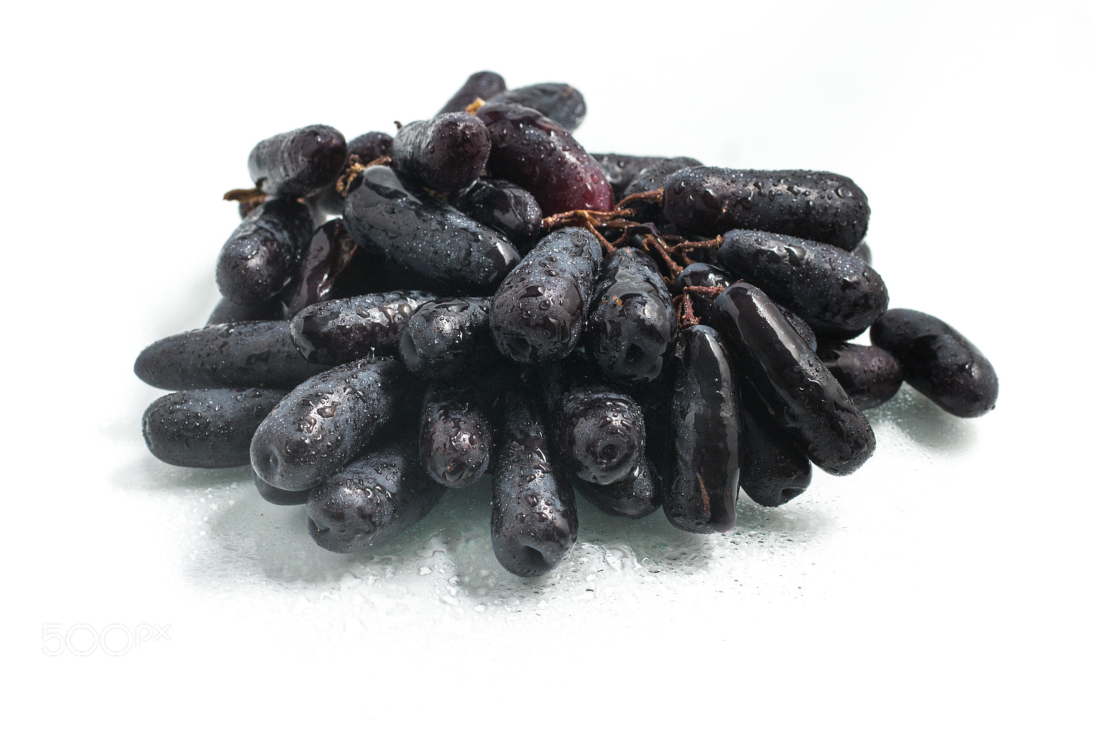 Sigma 50mm f/2.8 EX sample photo. Midnight long black grapes photography