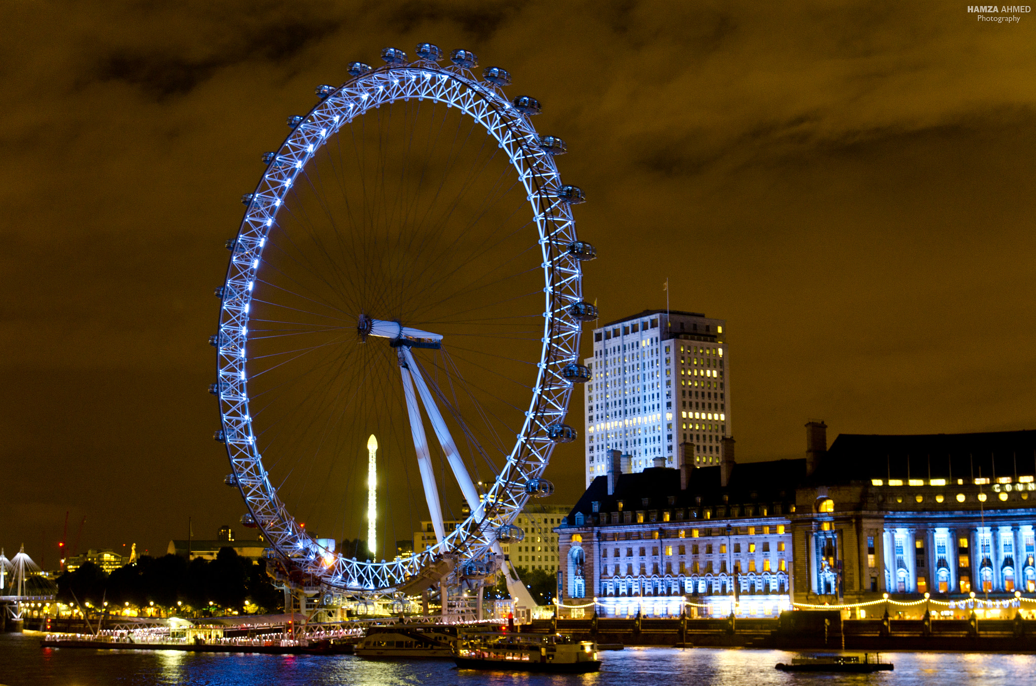 Nikon D5100 sample photo. London eye photography