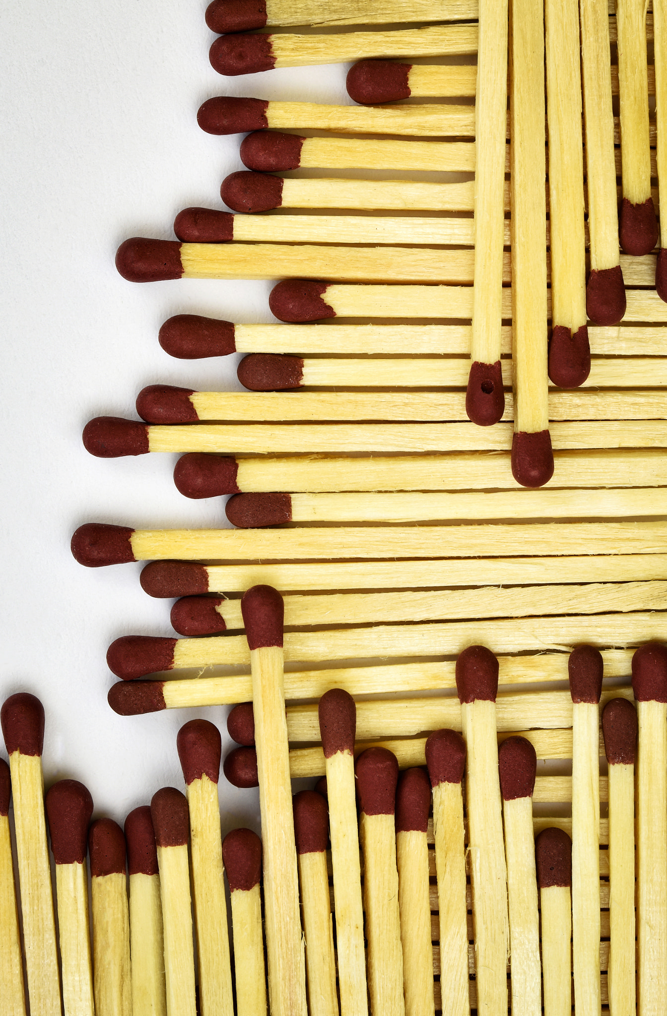 Nikon D5500 sample photo. Matchsticks texture photography