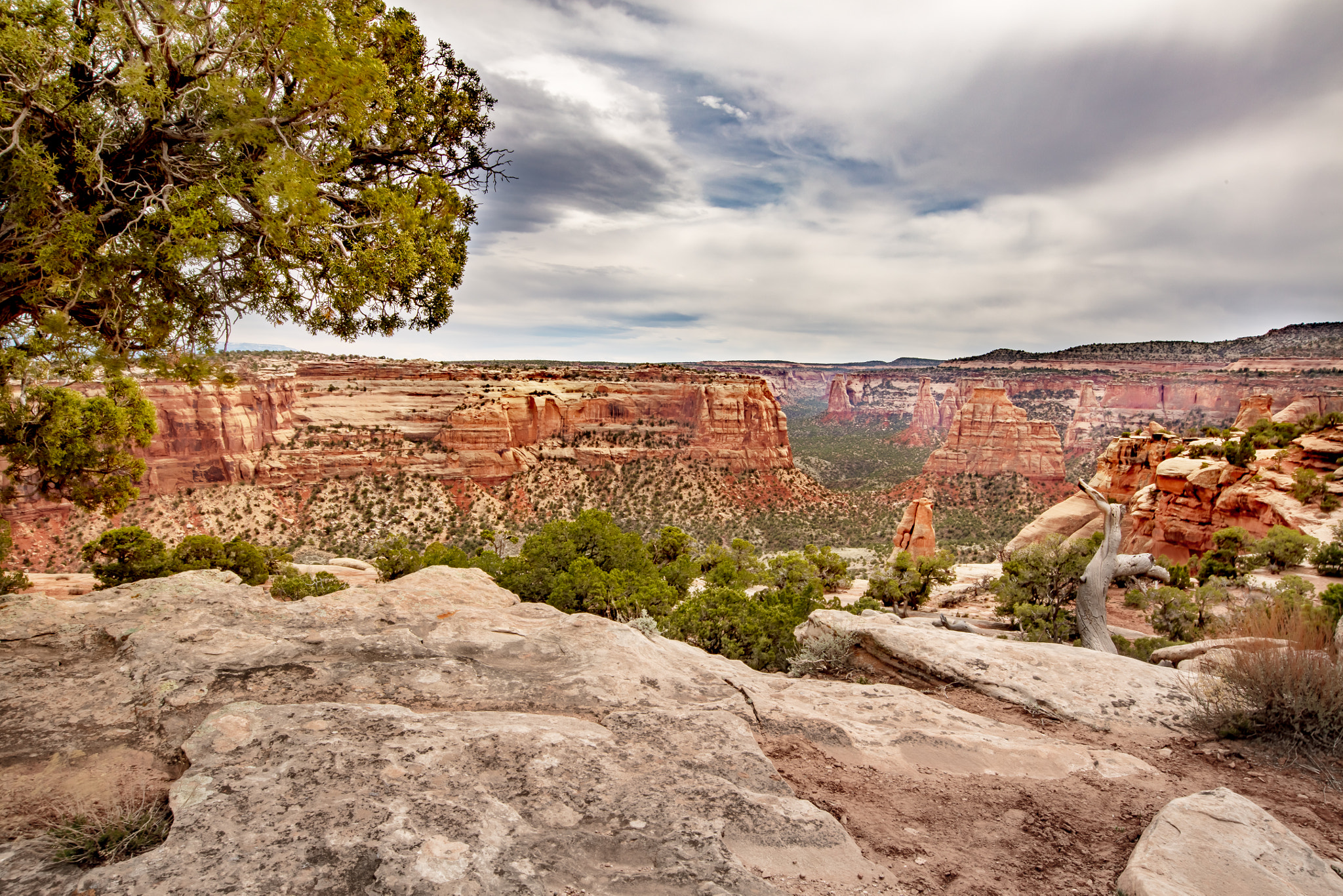 Canon EF 16-35mm F2.8L II USM sample photo. Colorado national monument photography
