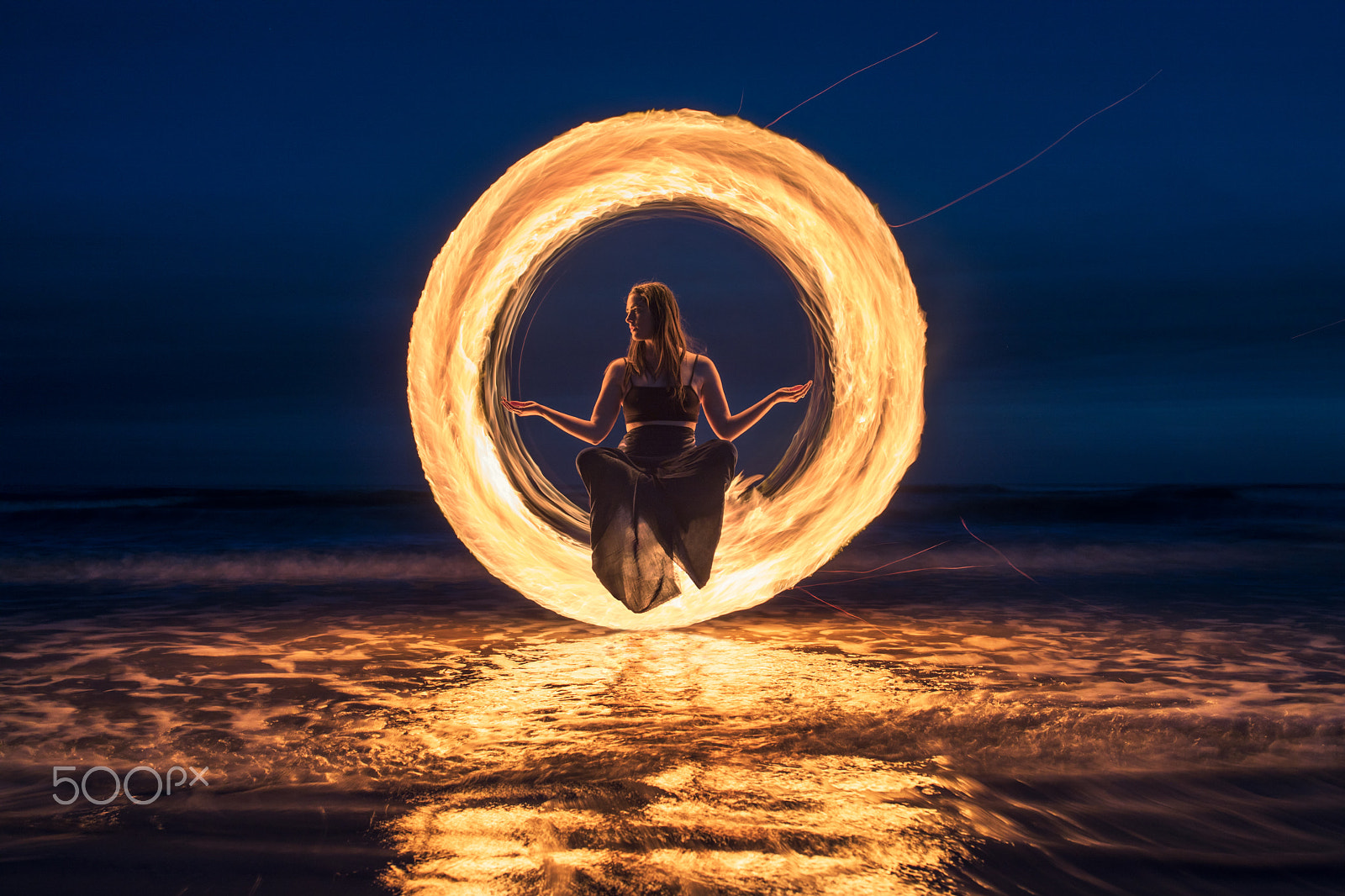 Sigma 35mm F1.4 DG HSM Art sample photo. Levitating with the flames photography