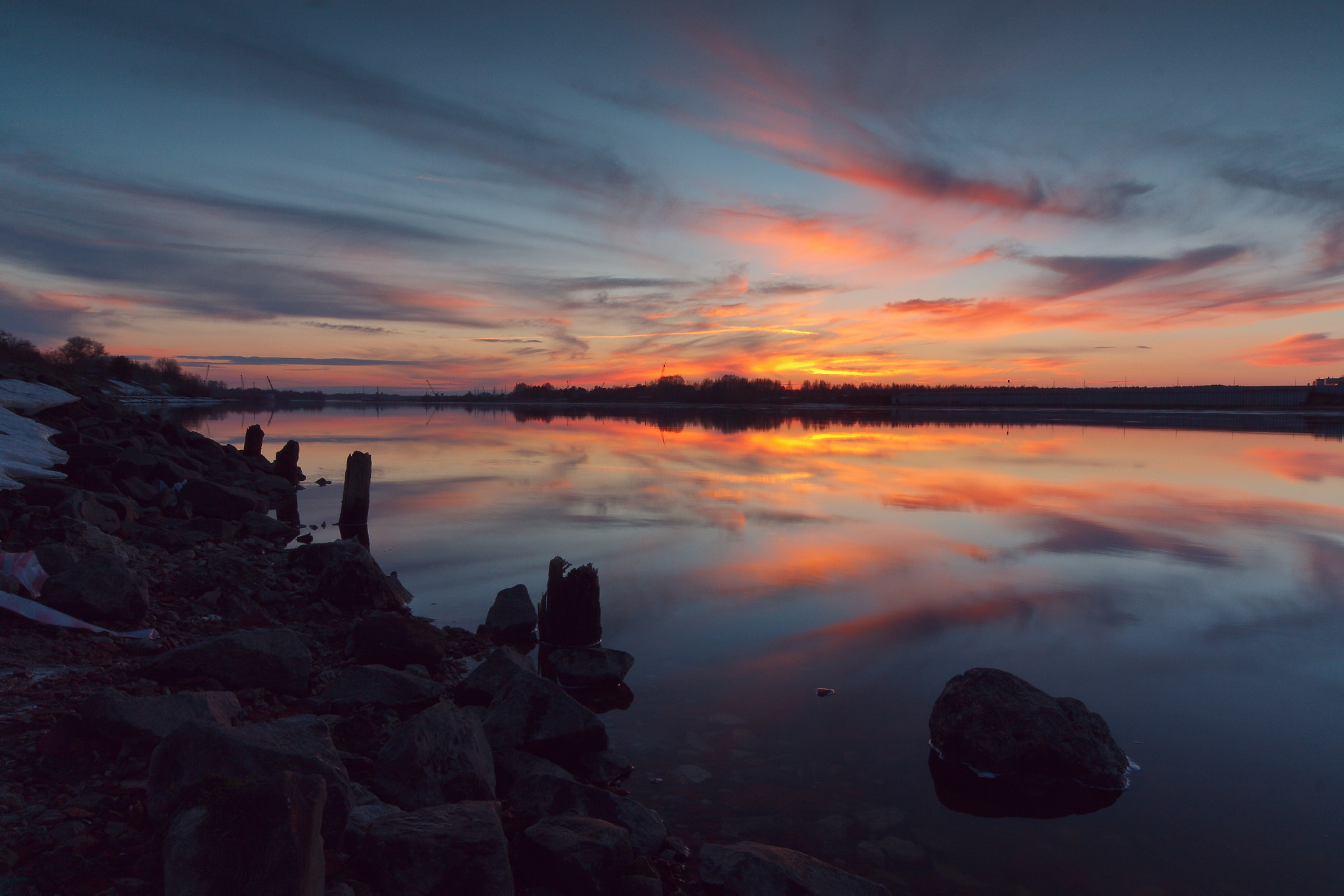 Tokina AT-X Pro 12-24mm F4 (IF) DX sample photo. The last moments of the sunset photography