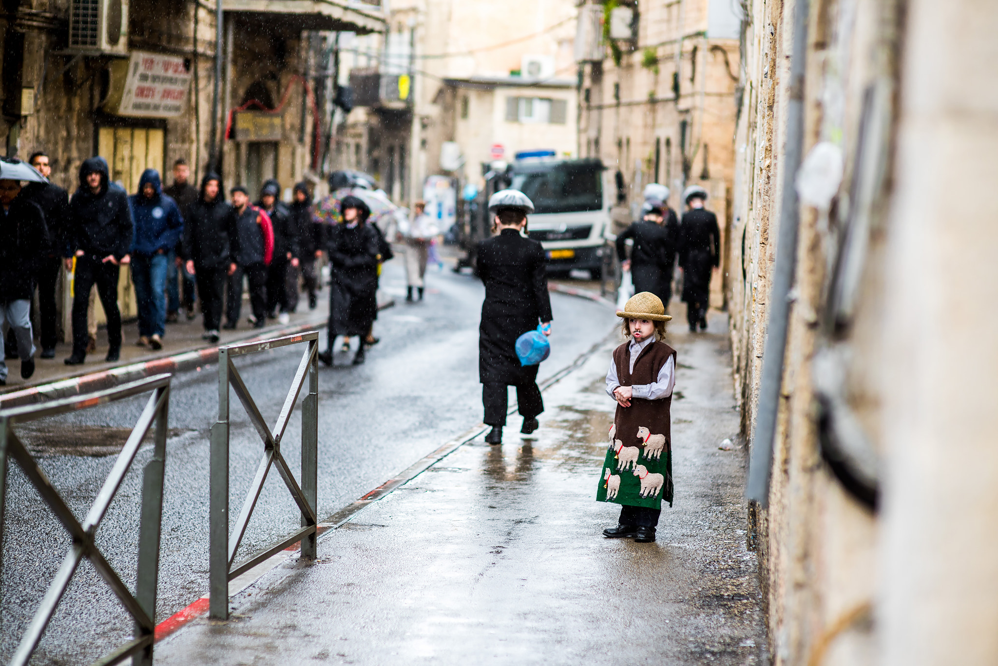 Nikon D810 sample photo. Purim holiday jerusalem photography