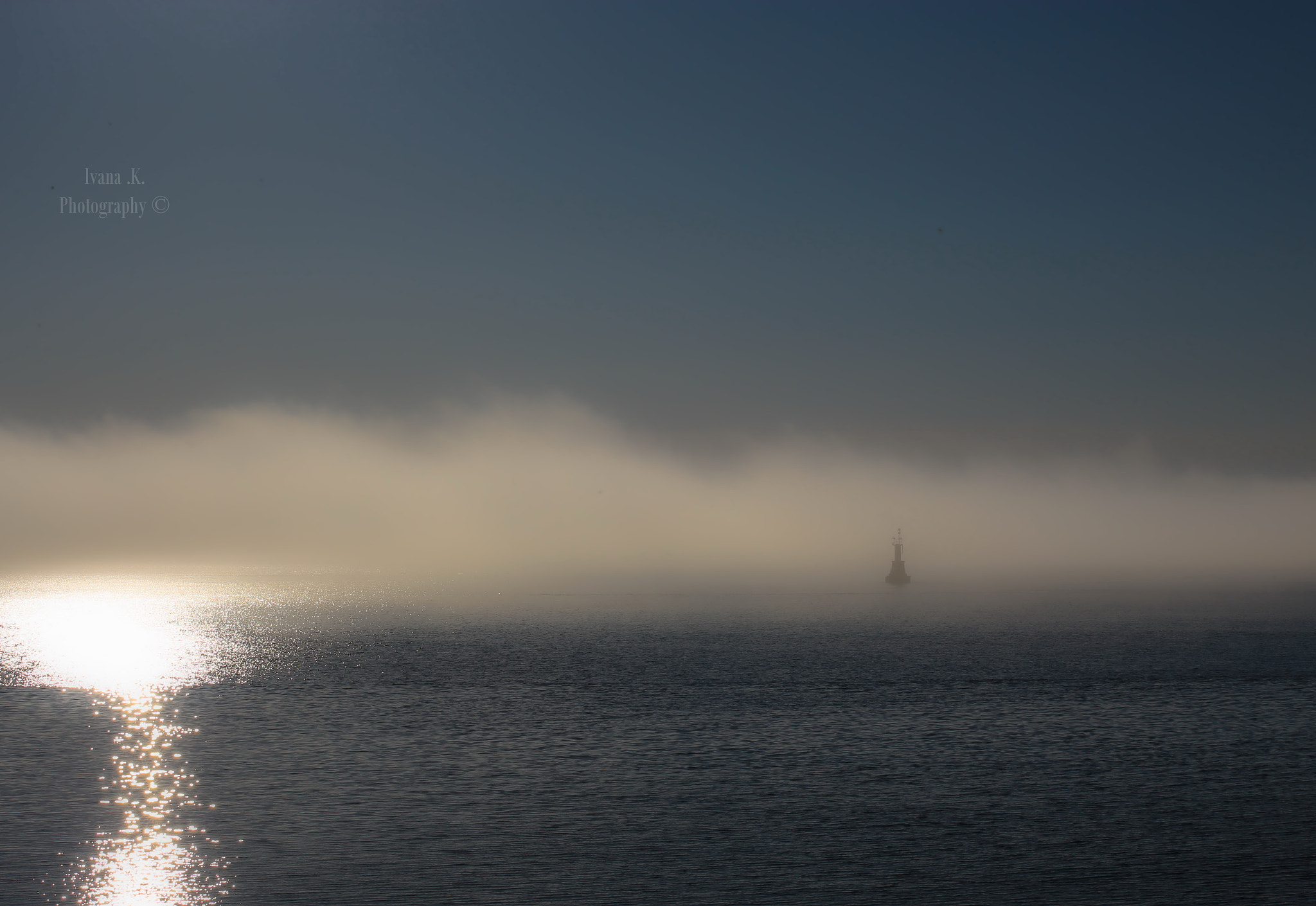 Canon EOS 6D + EF75-300mm f/4-5.6 sample photo. Misty sea photography