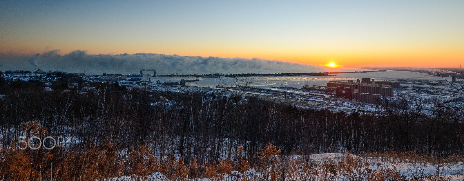Nikon D800 sample photo. A frozen sunrise photography