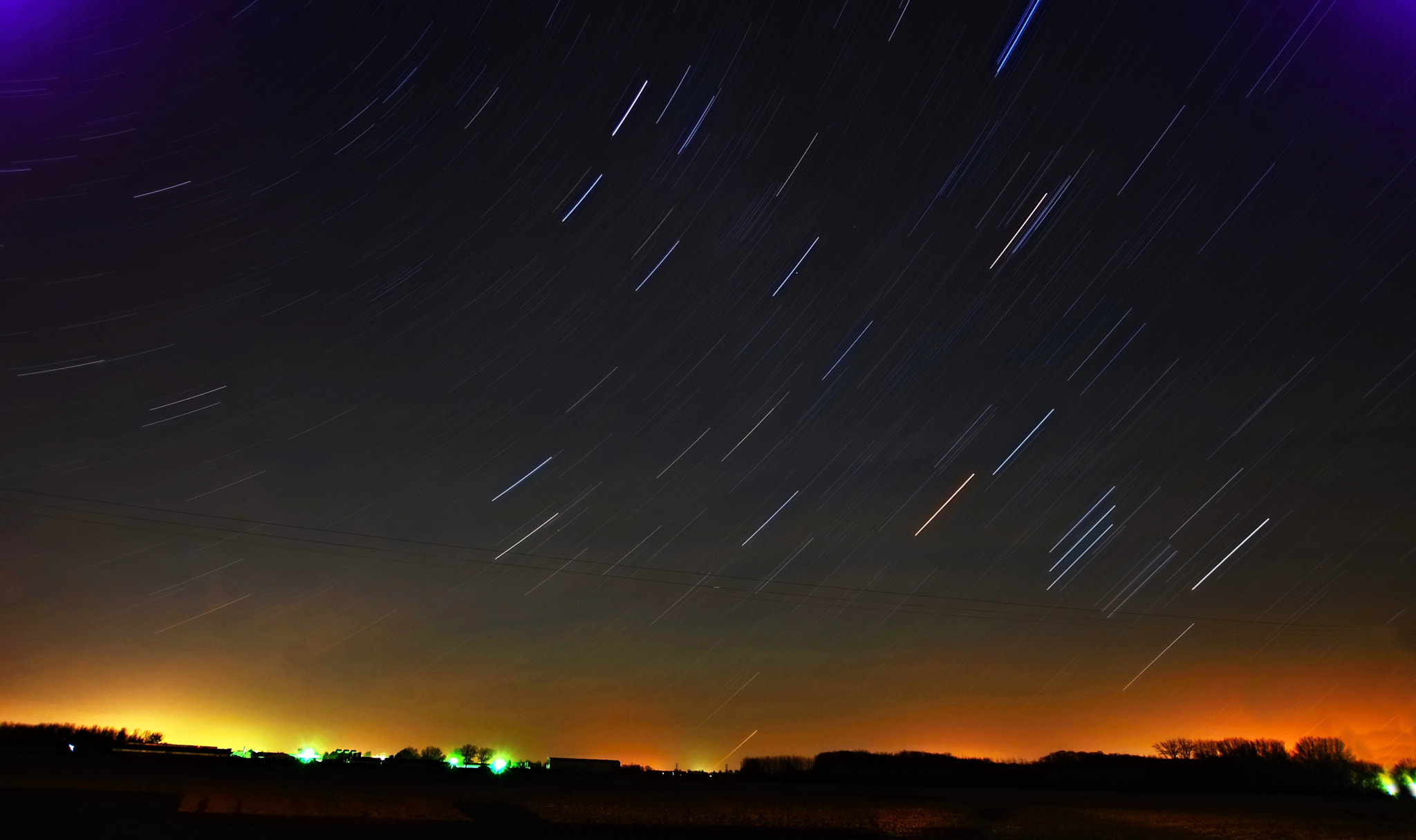 Nikon D3000 sample photo. Sky in the night photography