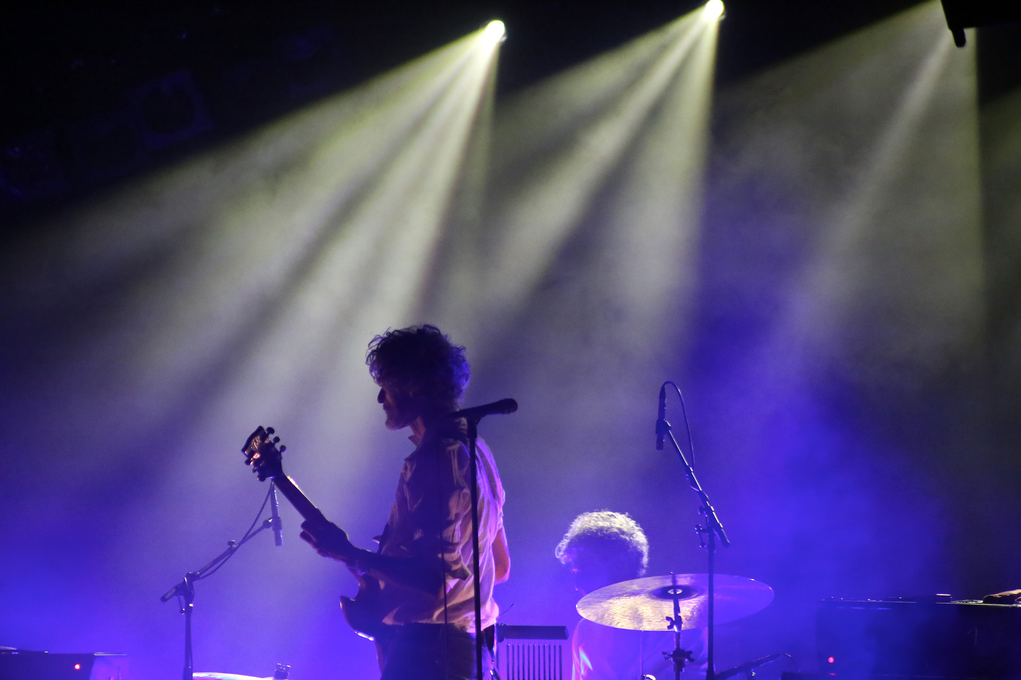 Canon EF 75-300mm f/4-5.6 USM sample photo. Blonde redhead @ columbia theater photography