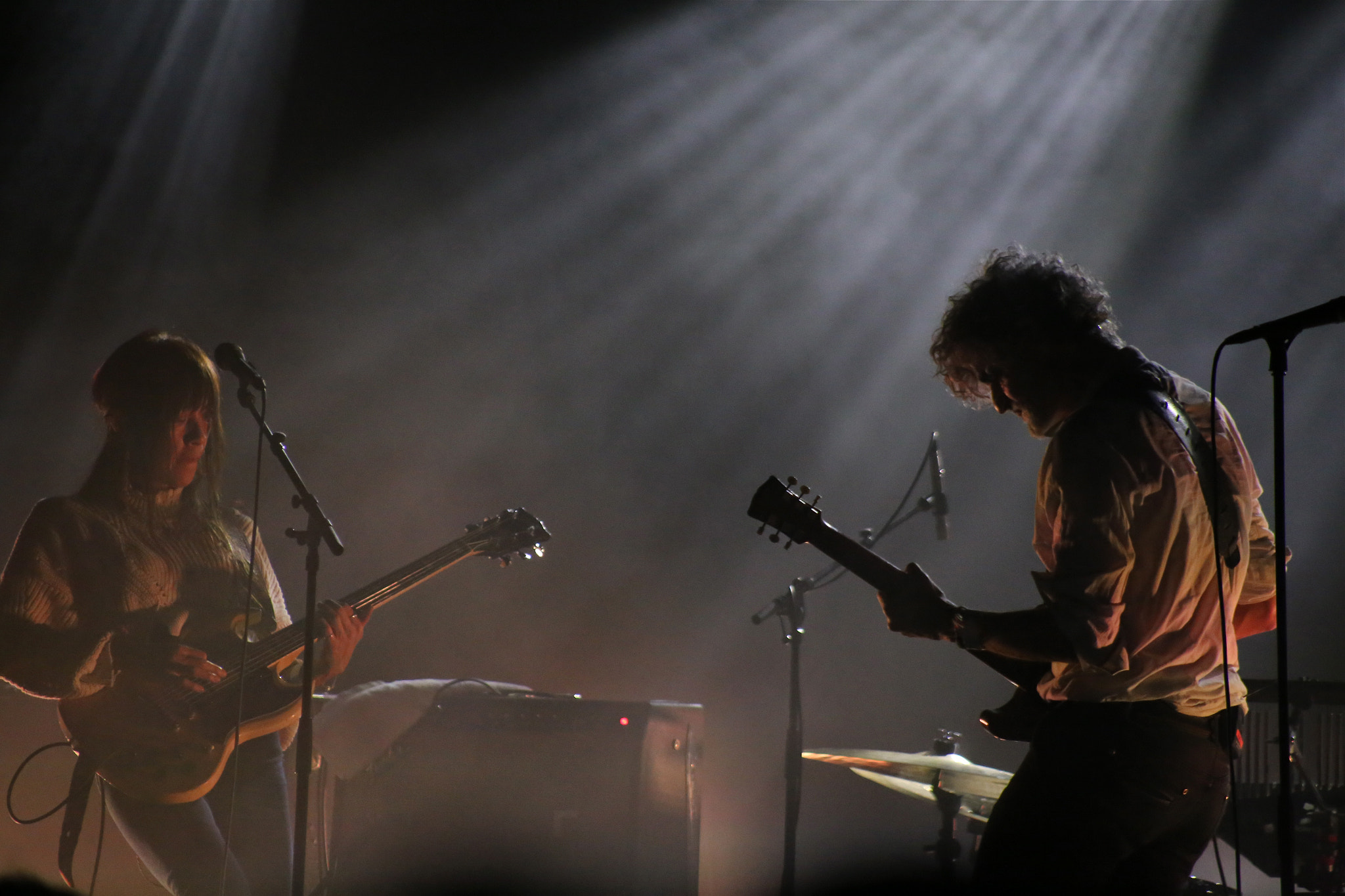 Canon EF 75-300mm f/4-5.6 USM sample photo. Blonde redhead @ columbia theater photography