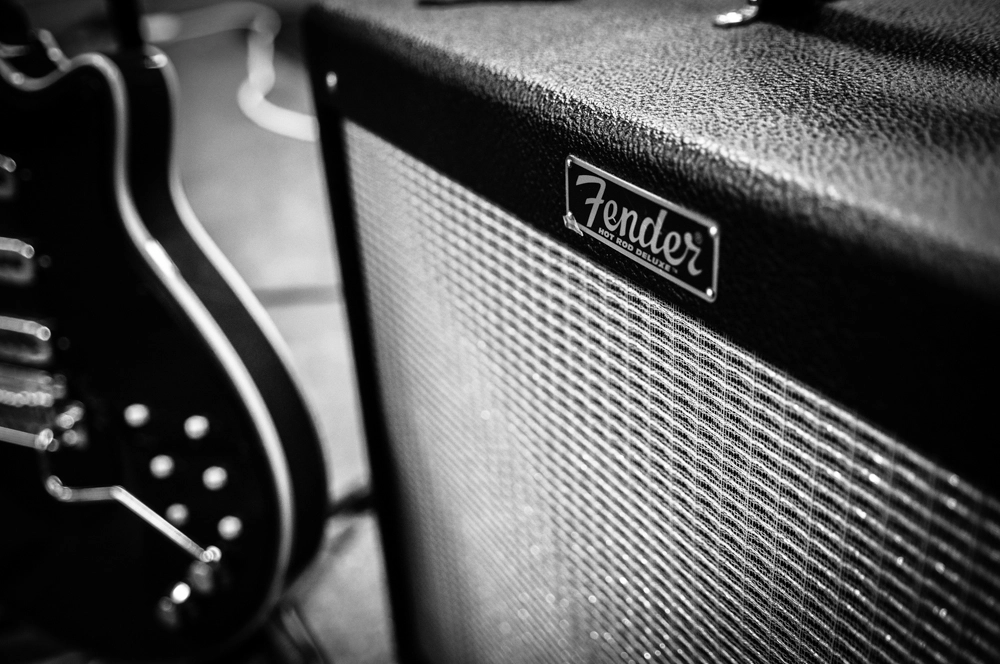 Nikon D300 sample photo. Fender hotrod deluxe photography