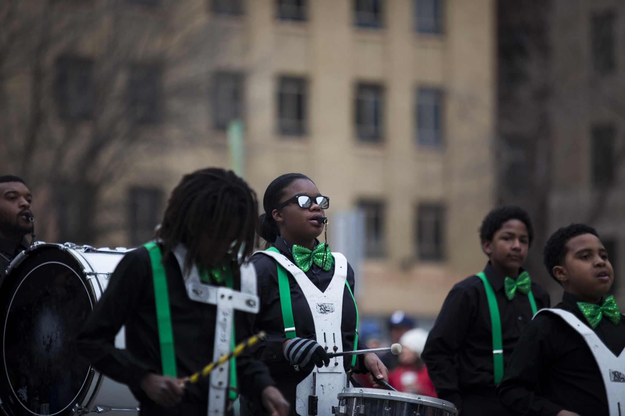 Canon EF 70-200mm F2.8L USM sample photo. St. patrick's day parade photography