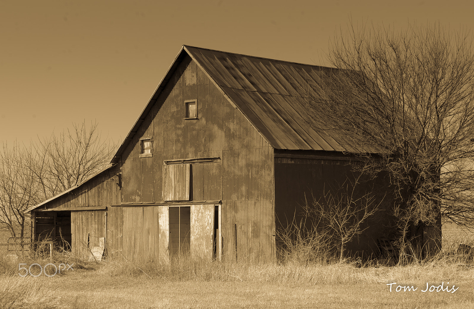 Nikon D700 sample photo. Old barn photography