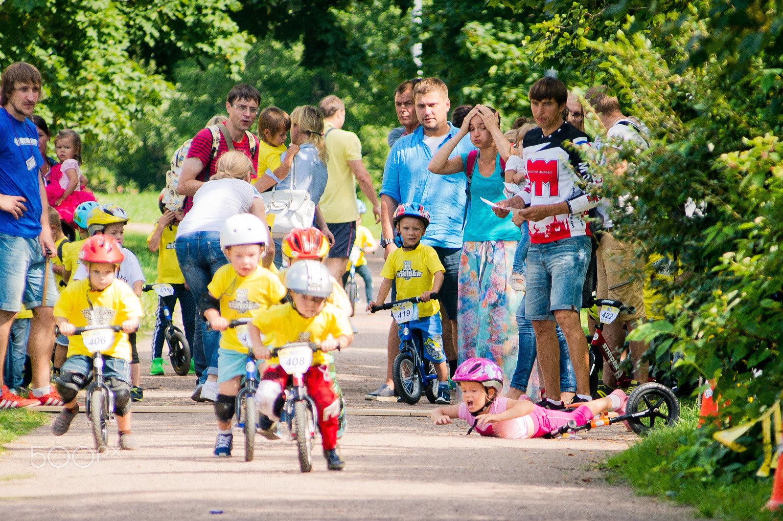 AF Zoom-Nikkor 80-200mm f/2.8 ED sample photo. Russia. moscow. vorontsovsky park on the 21st of august. strider cub 2016. racing on the balance... photography
