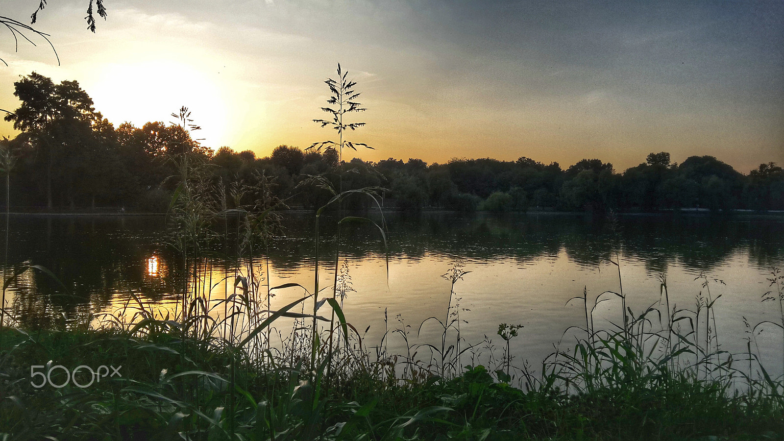 Samsung Galaxy A7 sample photo. Quiet sunset photography