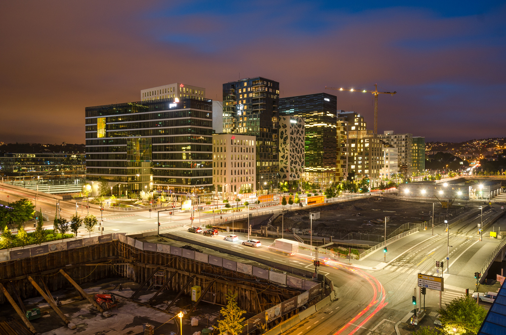 Sigma 17-50mm F2.8 EX DC OS HSM sample photo. Oslo - view from the top of the opera house photography