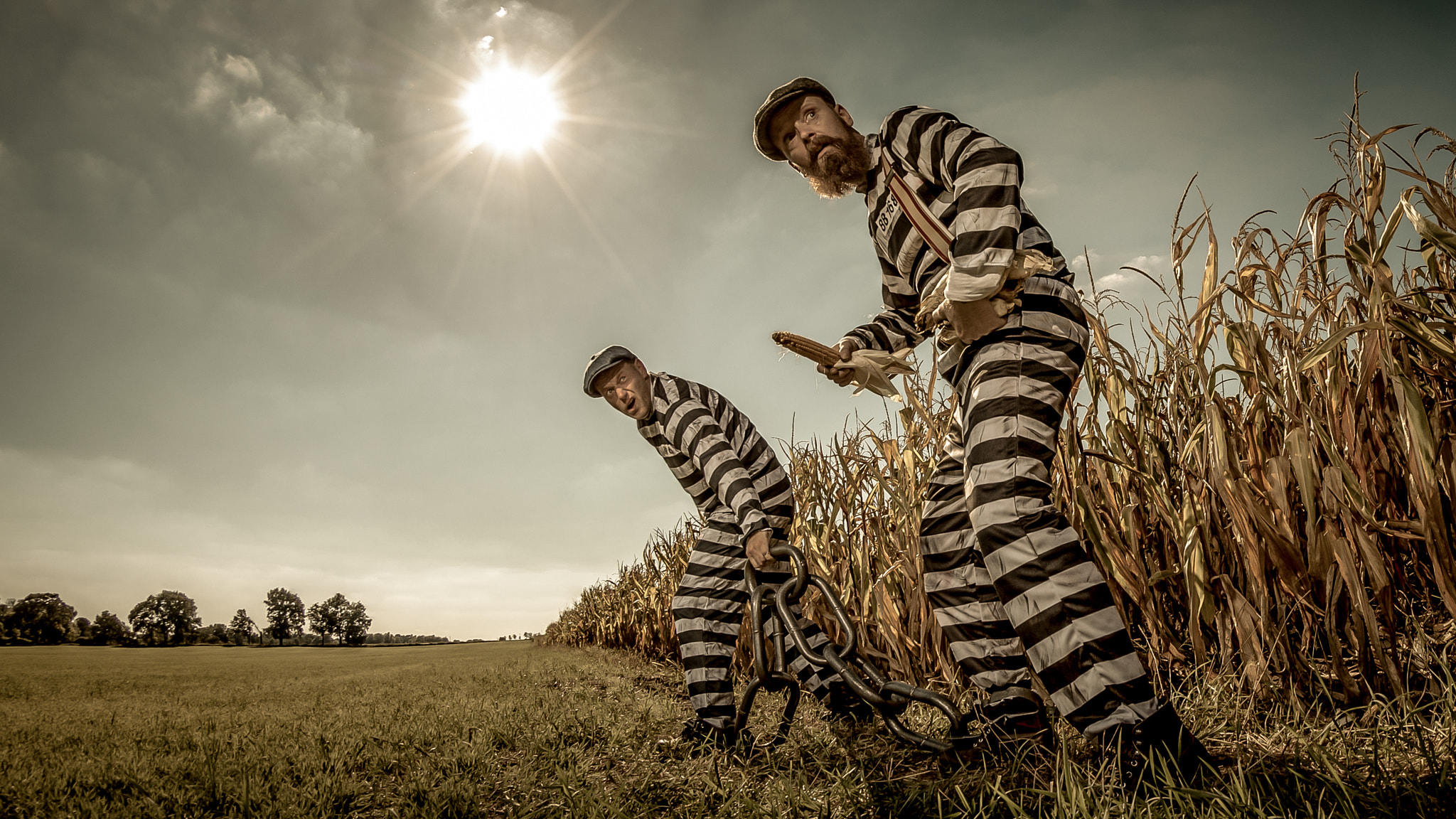 Canon EOS 5D Mark II + Canon EF 8-15mm F4L Fisheye USM sample photo. The prisoners photography