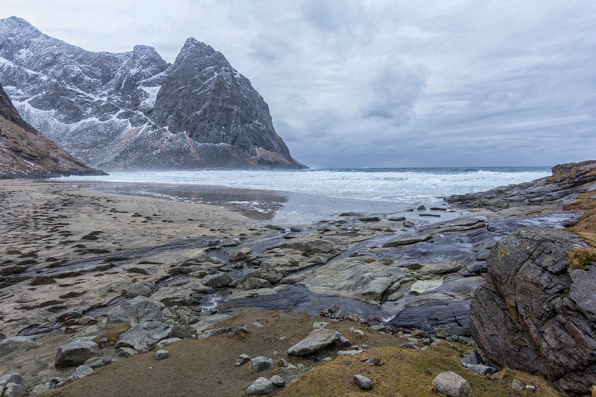 Canon EOS 60D sample photo. Lofoten beach photography
