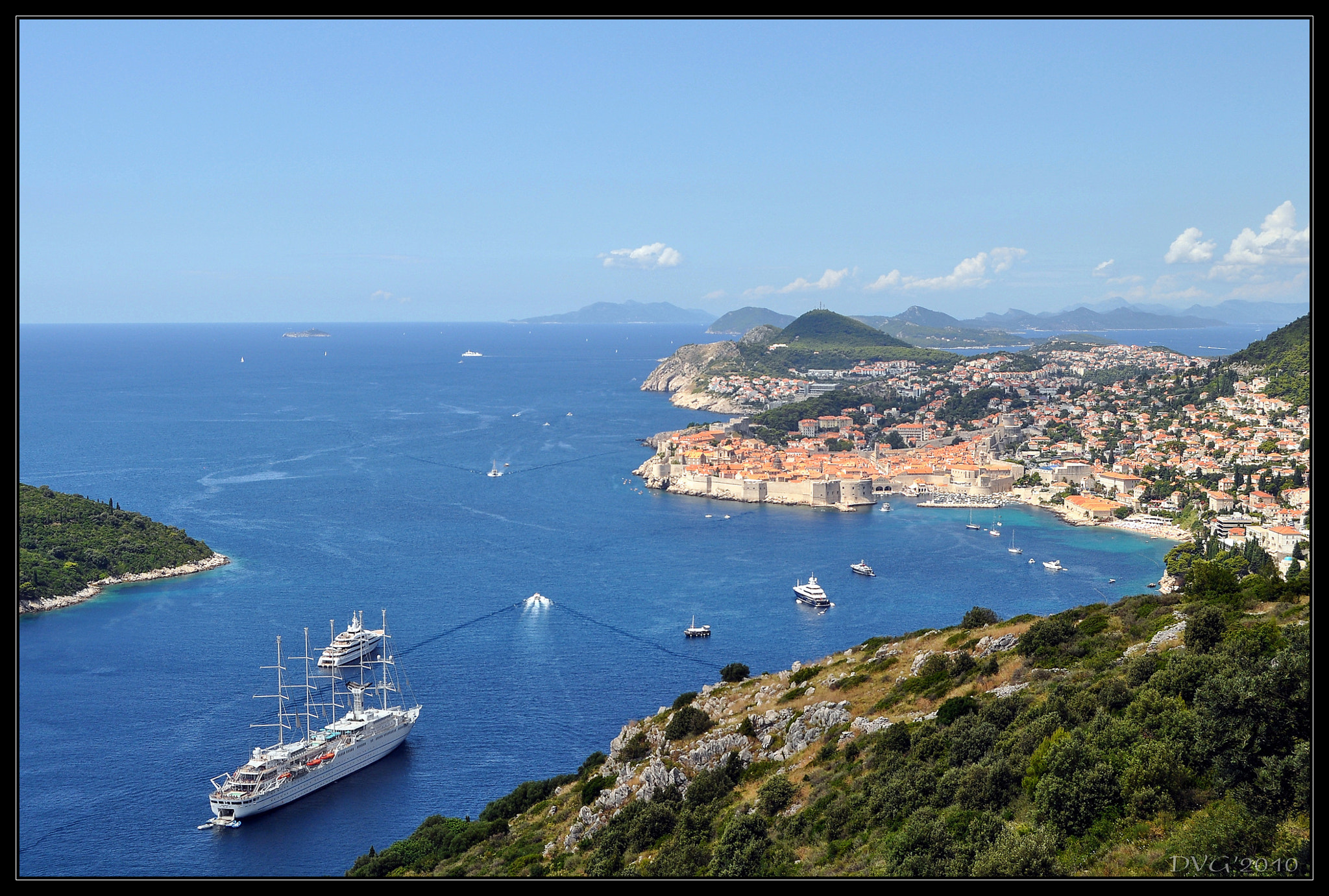 Nikon D5000 sample photo. Dubrovnik and dalmatian seashore photography