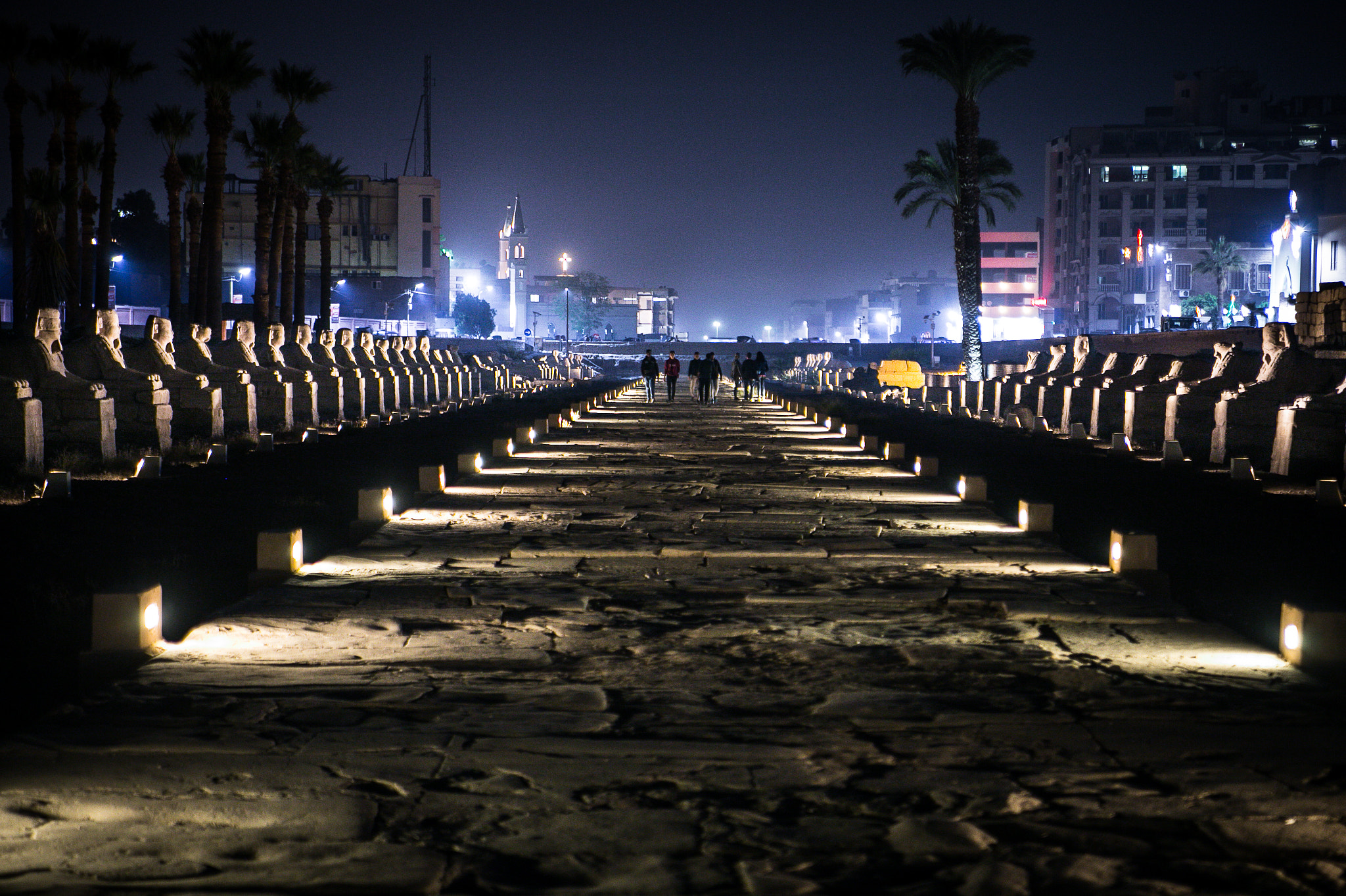 Canon EOS 6D + Tamron AF 28-75mm F2.8 XR Di LD Aspherical (IF) sample photo. Sphinx avenue - luxor photography