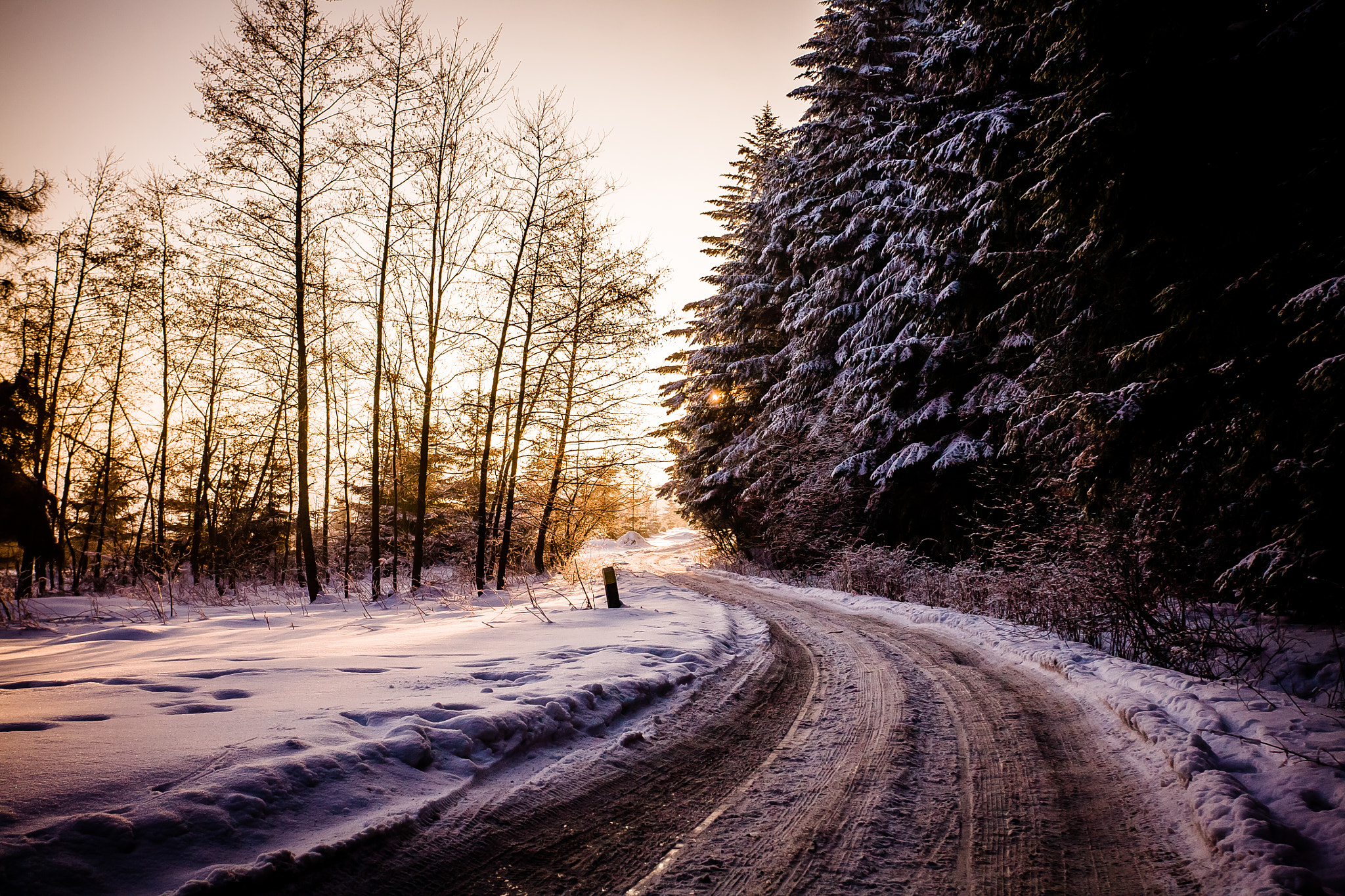 Canon EOS 5D + Canon EF 17-40mm F4L USM sample photo. Gdzieś w drodze do krynicy photography