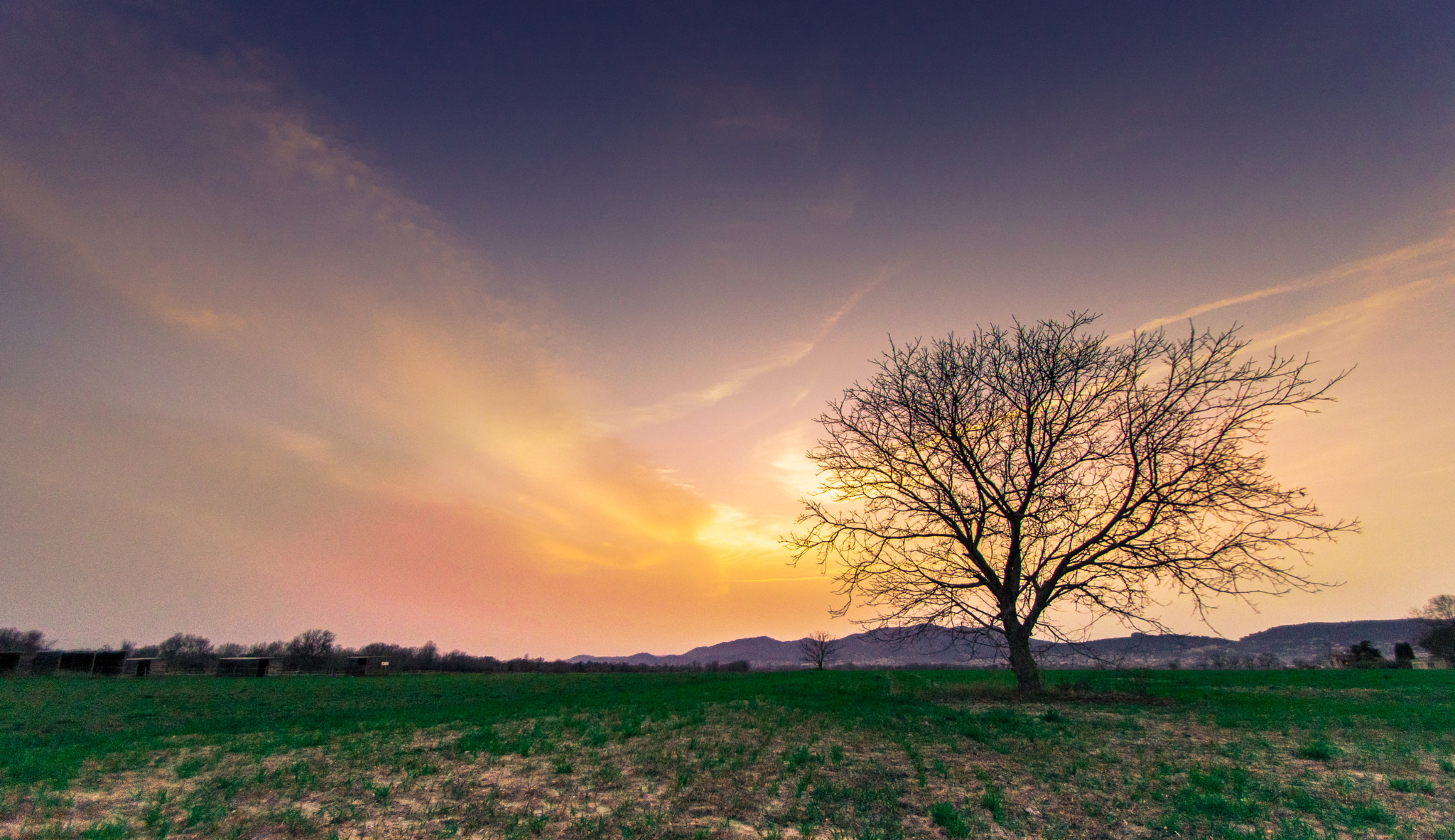 Pentax K-70 sample photo. Sunset photography
