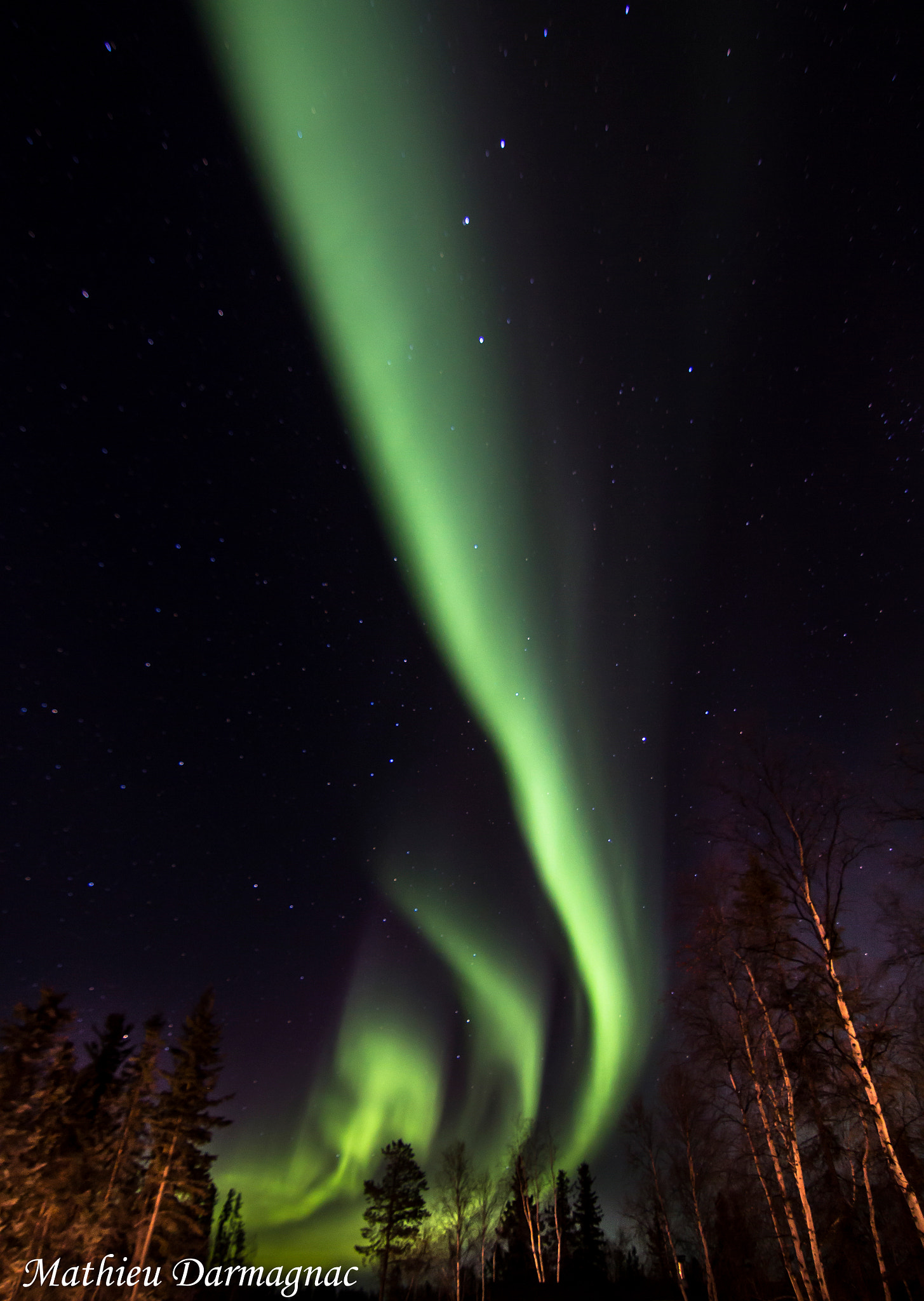 Canon EOS 60D sample photo. Northern light canada photography