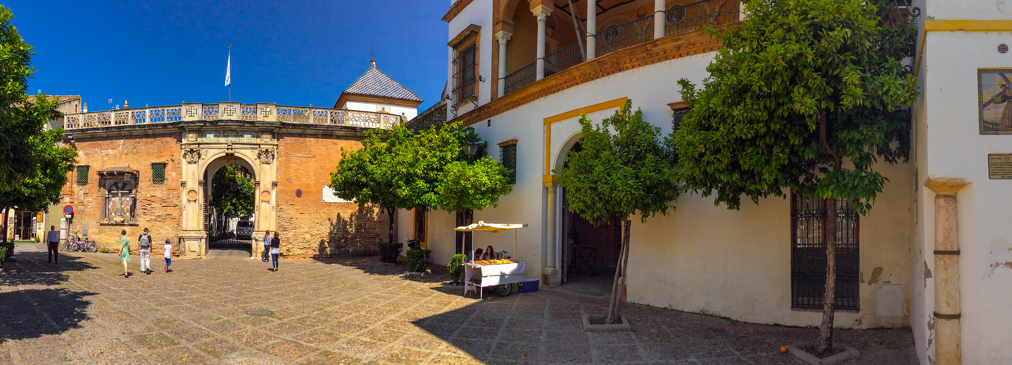 Apple iPad mini 2 sample photo. The front gate of casa de pilatos, seville, spain. photography